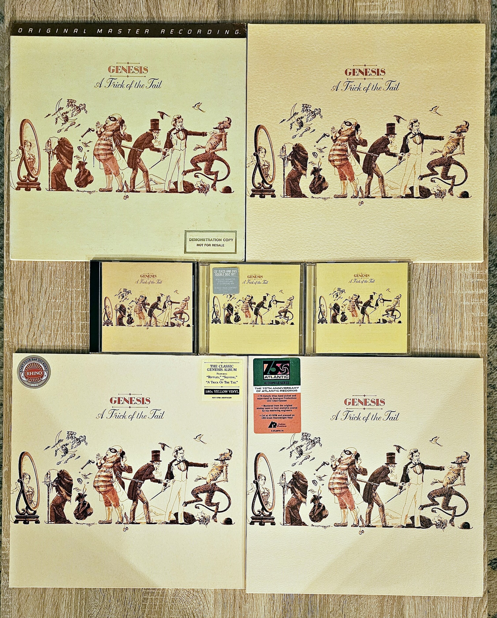 Genesis, A Trick of the Tail UK first pressing from 1976 arrived