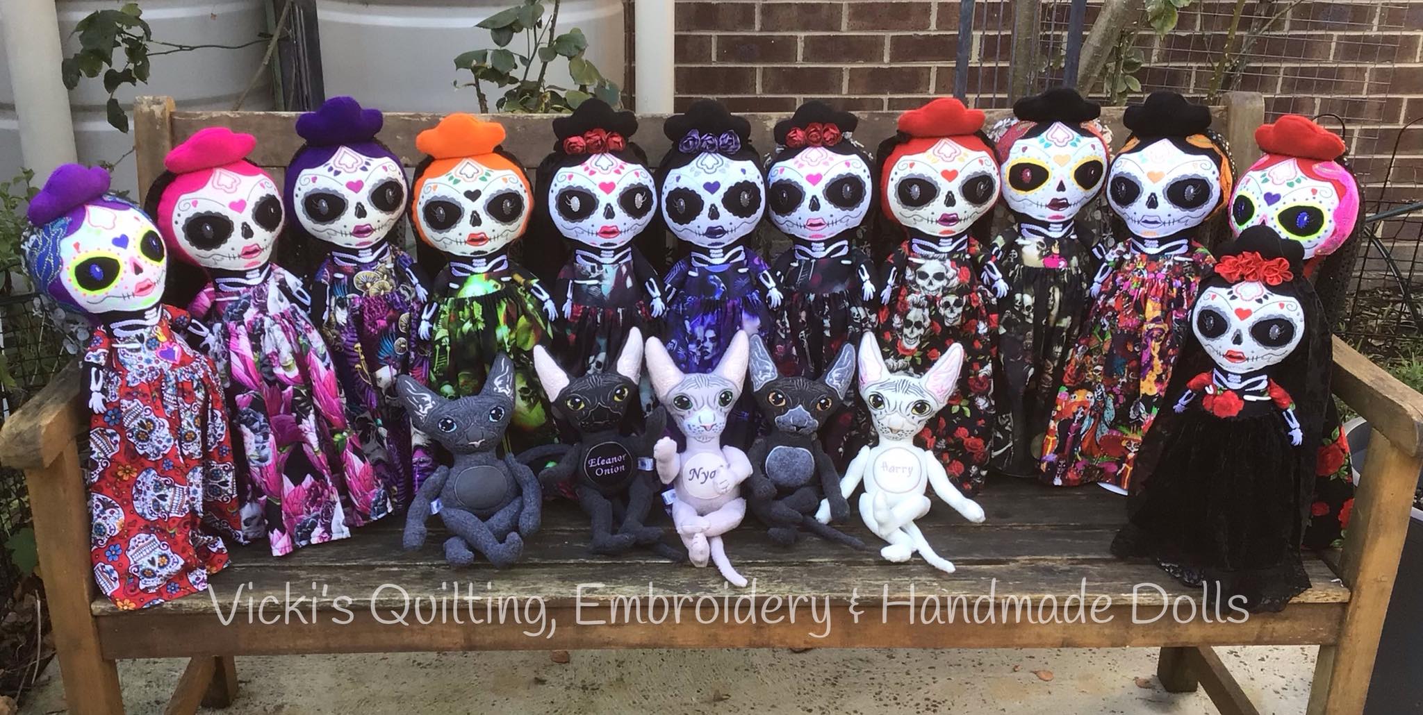 Vicki's Quilting, Embroidery and handmade Dolls Handmade by Vicki T ...