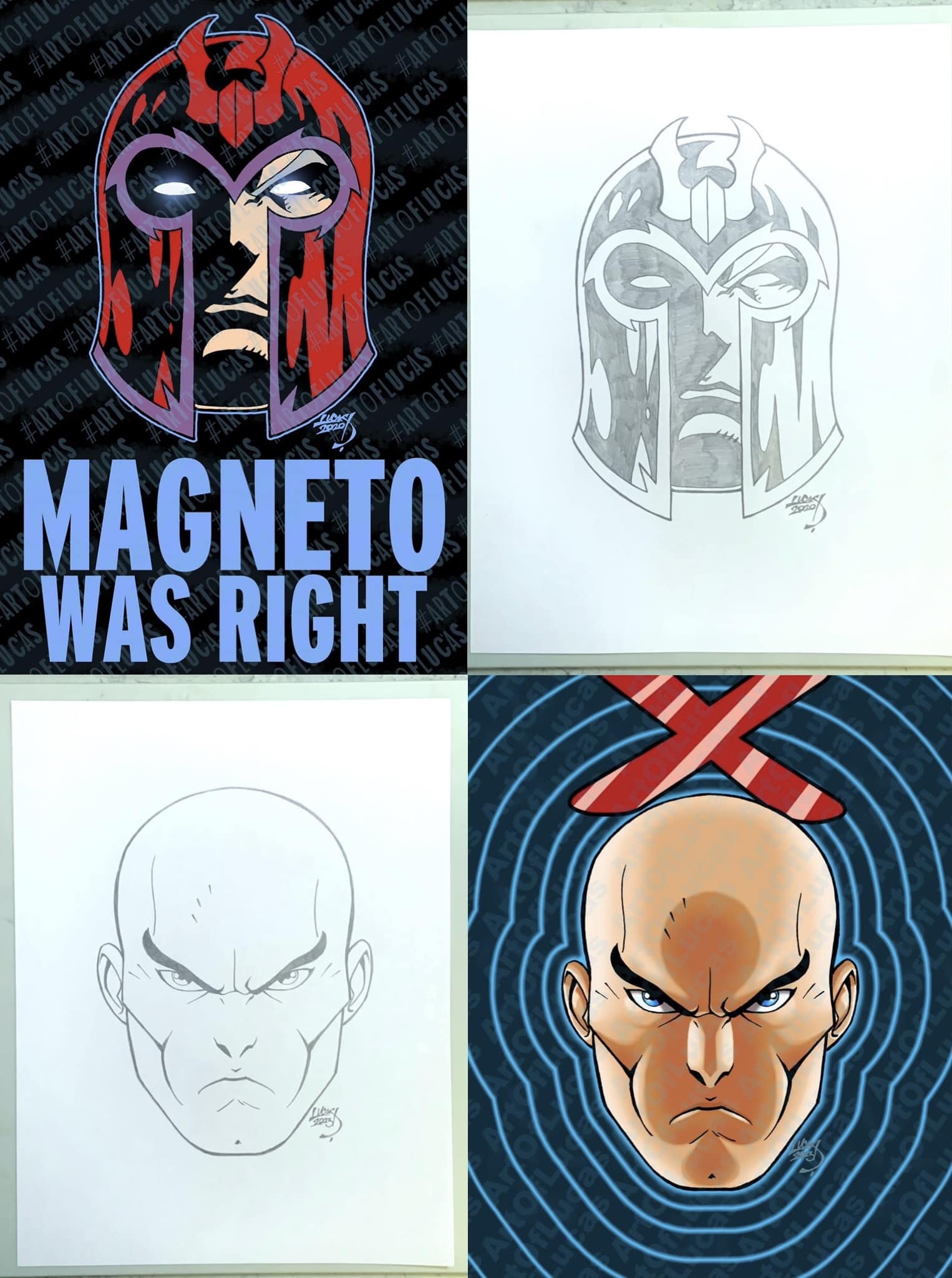 リクエスト2点 X-Men: The Animated Series Original Art Auction - Ends August 2