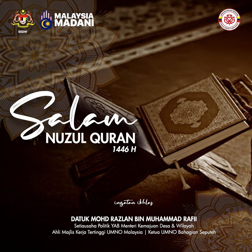 Mohd - Kehadiran Al-Quran membawa sinar kebenaran dan petunjuk kepada ...