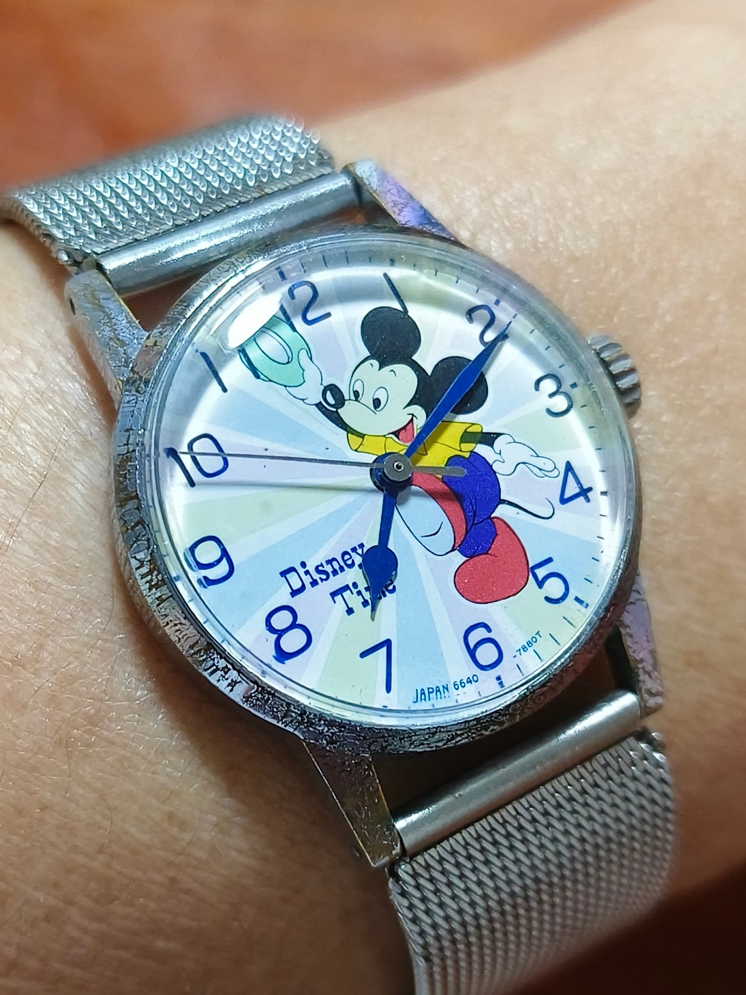 Seiko Alba x Disney Mickey Mouse limited edition watch from 1999