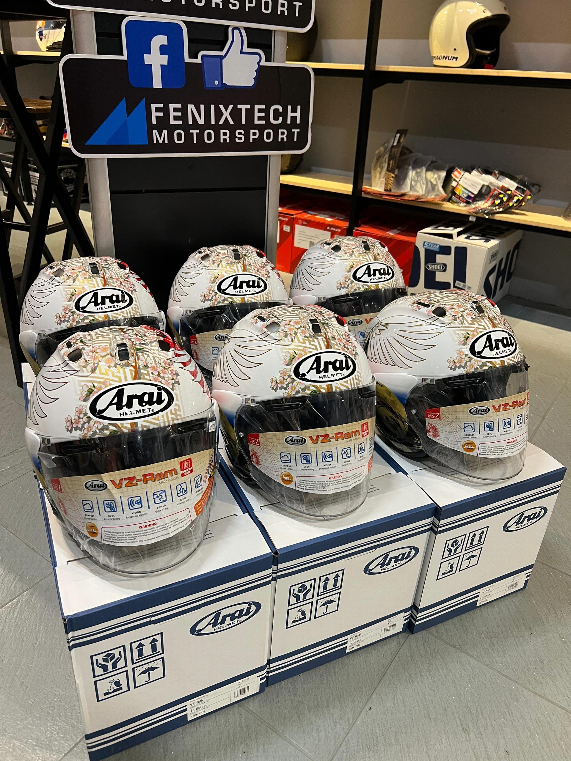 Finally, it's here. The Arai VZ-Ram Tsubasa has arrived. Not much