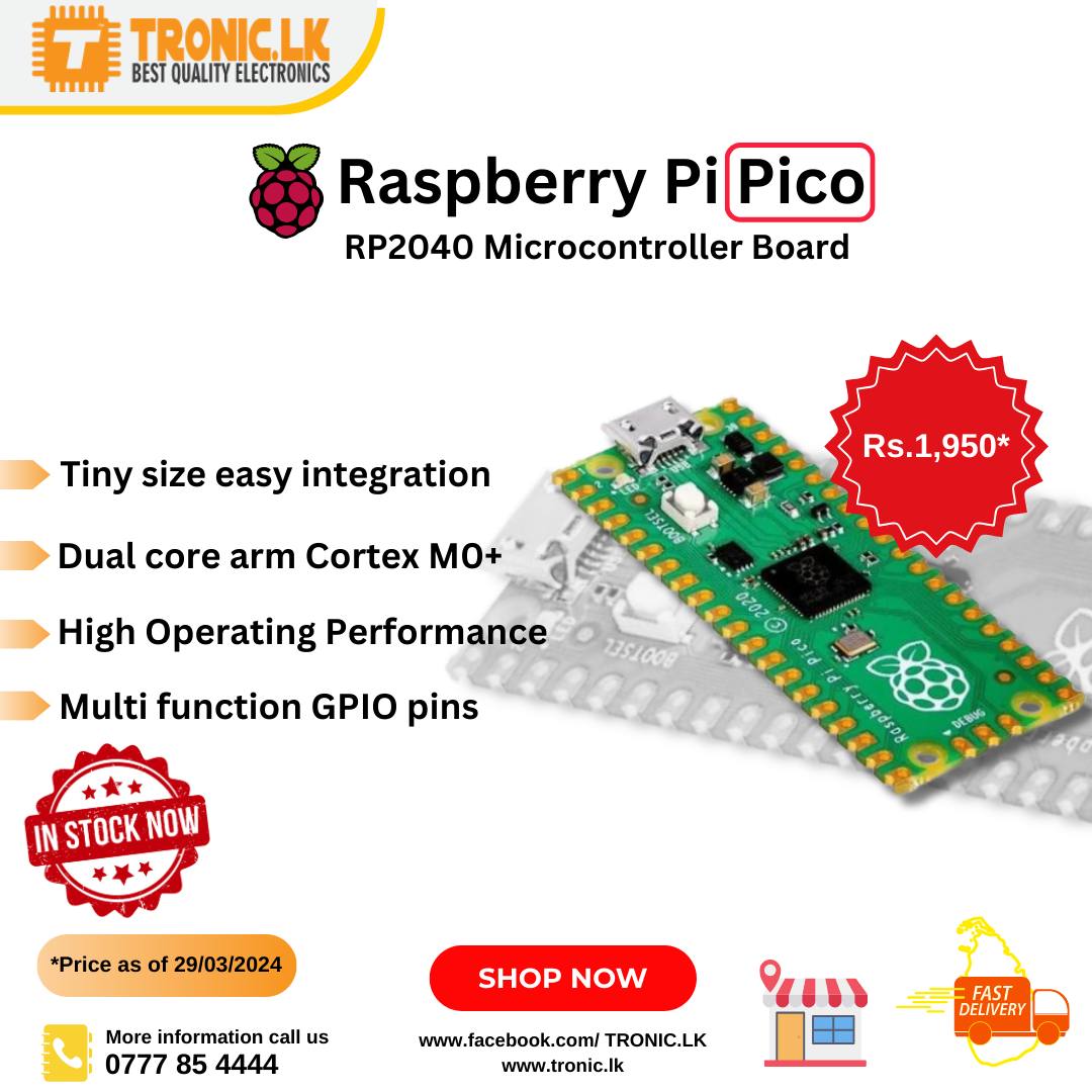 SIGMA.LK - 🚀 Exciting Announcement! 🎉 Raspberry Pi Pico... | Facebook