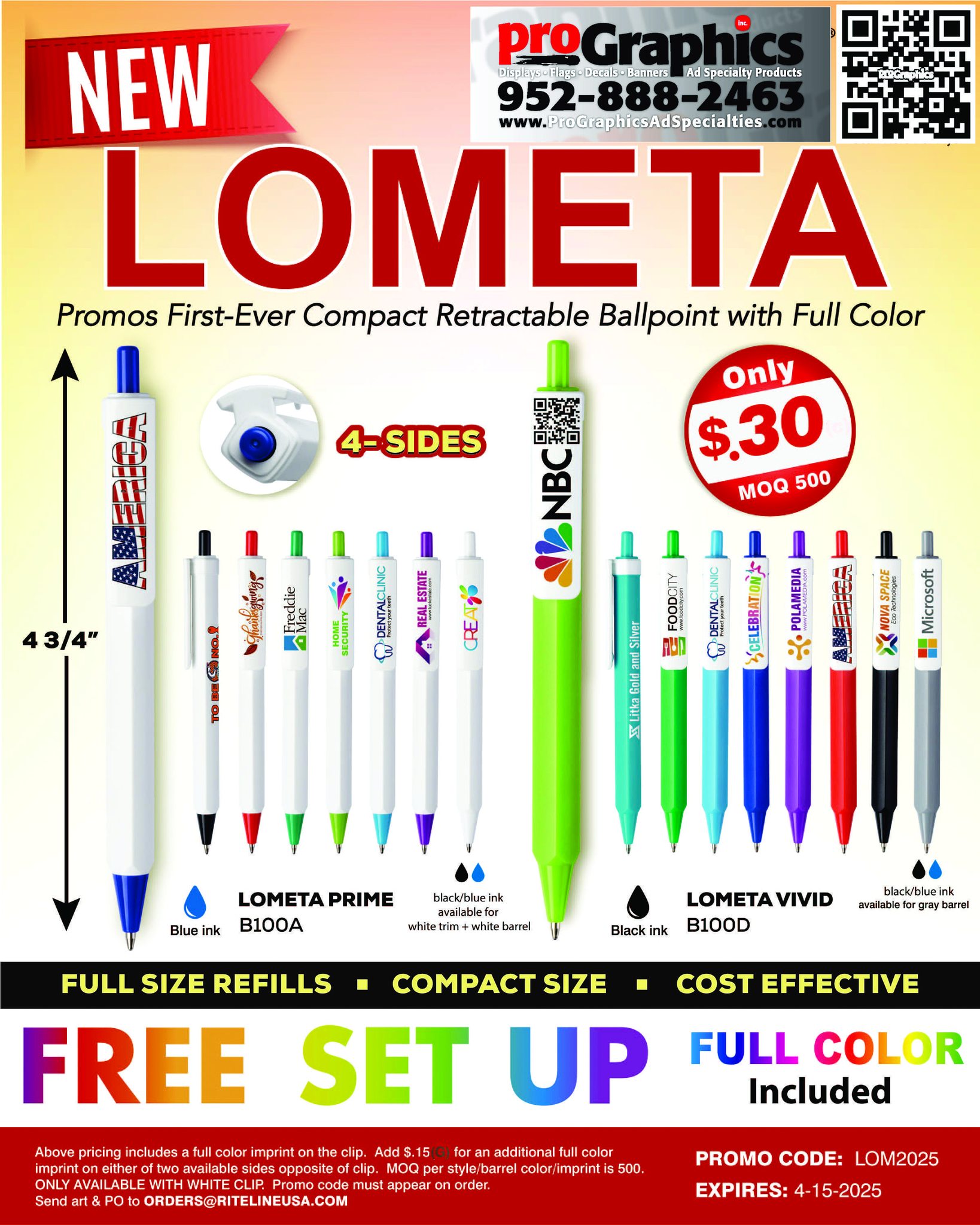 ProGraphics Custom Decals and Custom Printed Advertising Products