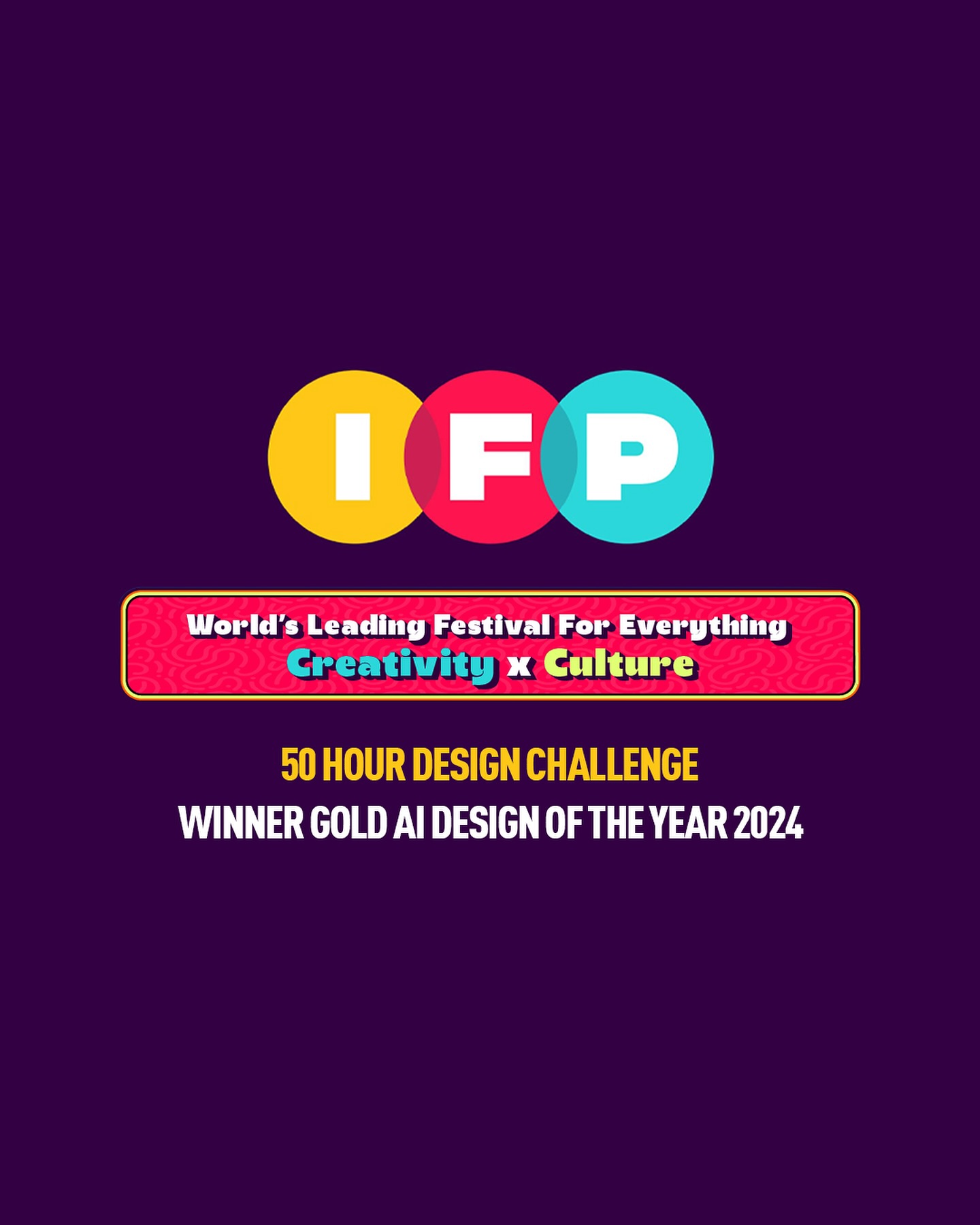 SB.Bishty - @ifp.festival 50 Hour Design Challenge Winner... | Facebook
