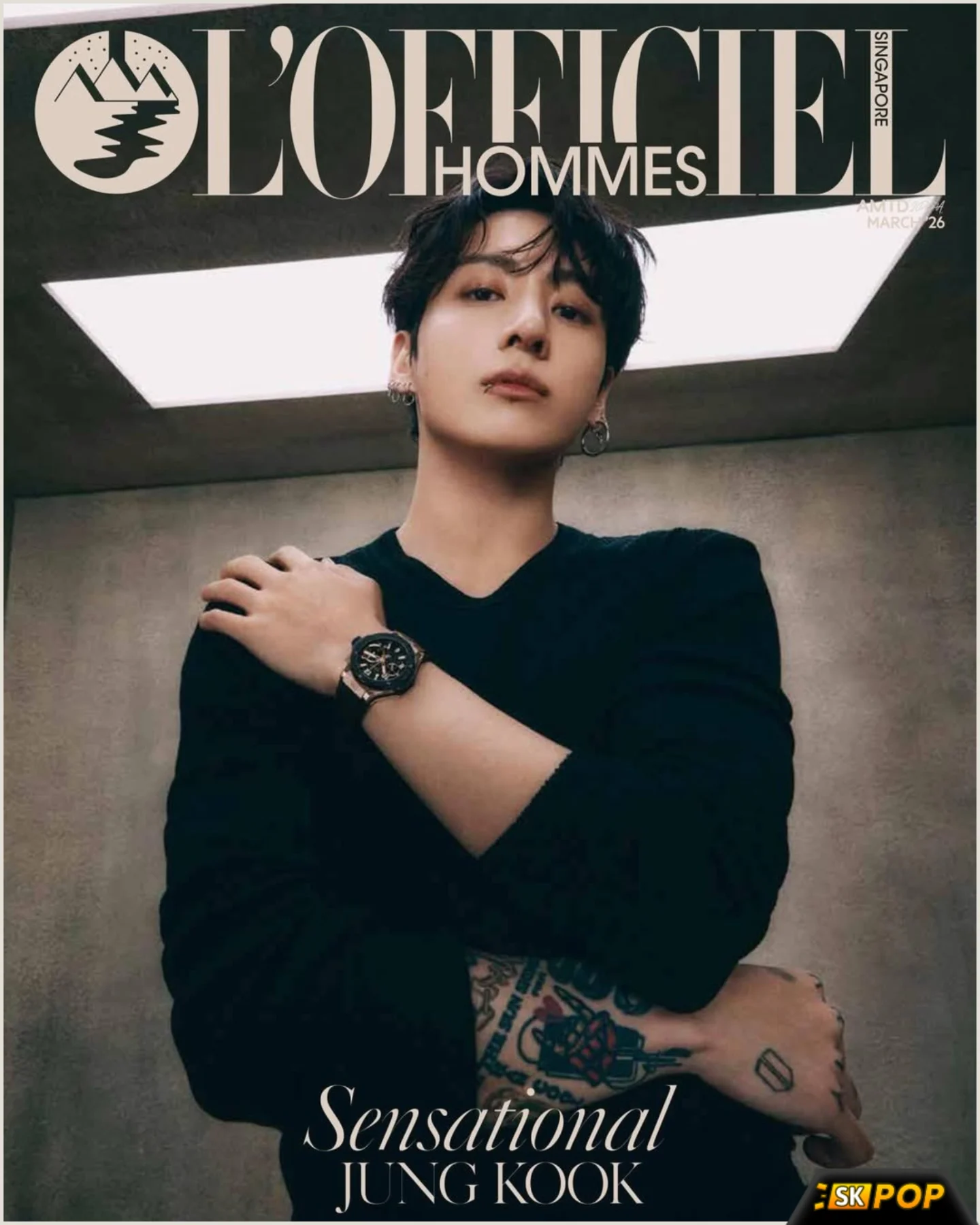 📸 JUNGKOOK looks suave and classic for Hublot, gracing March 2026