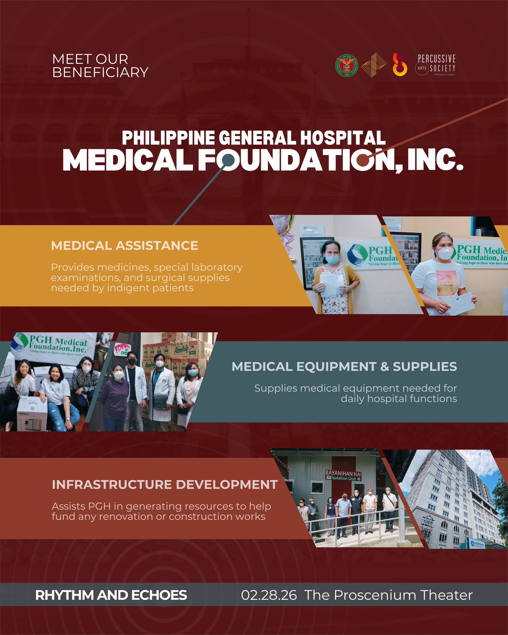 UP - MEET OUR BENEFICIARY The PGH Medical Foundation, Inc. was ...