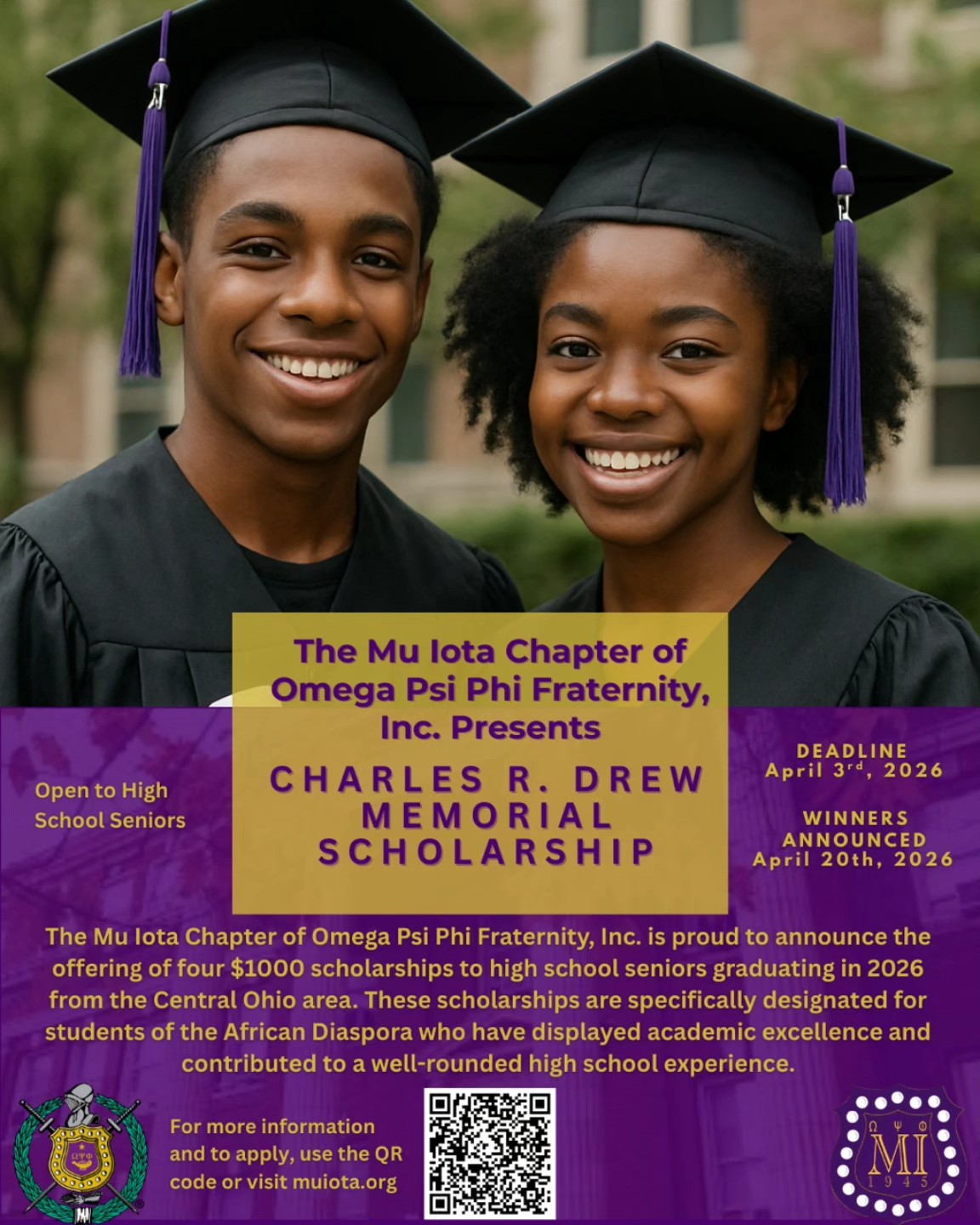 🎓 Calling Class of... - Mu Iota Chapter of Omega Psi Phi | Facebook