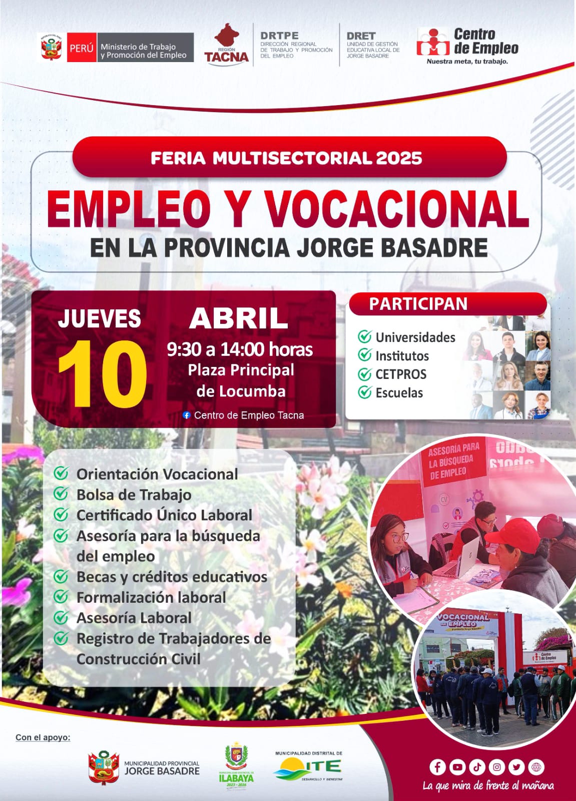 Admisión - #AdmisiónUNJBG | ¡No te pierdas la oportunidad de conocer ...