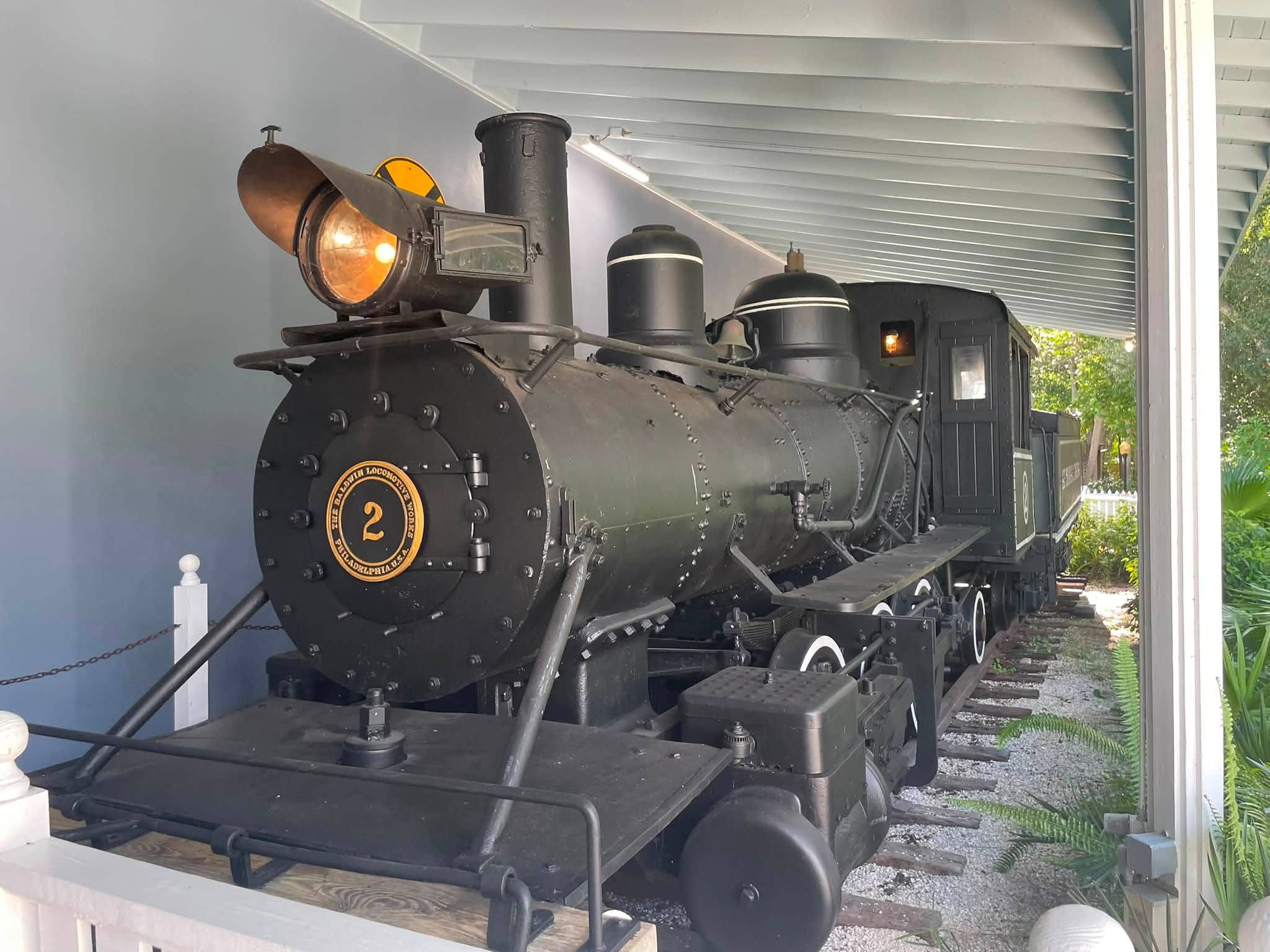 Brazil's GE 2-C+C-2 locomotive at Jundiai's railroad museum