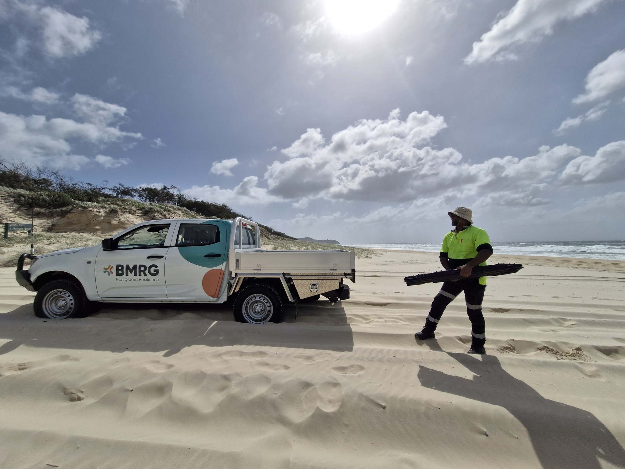 Recently, BMRG staff have been undertaking UTV (Utility Task Vehicle ...