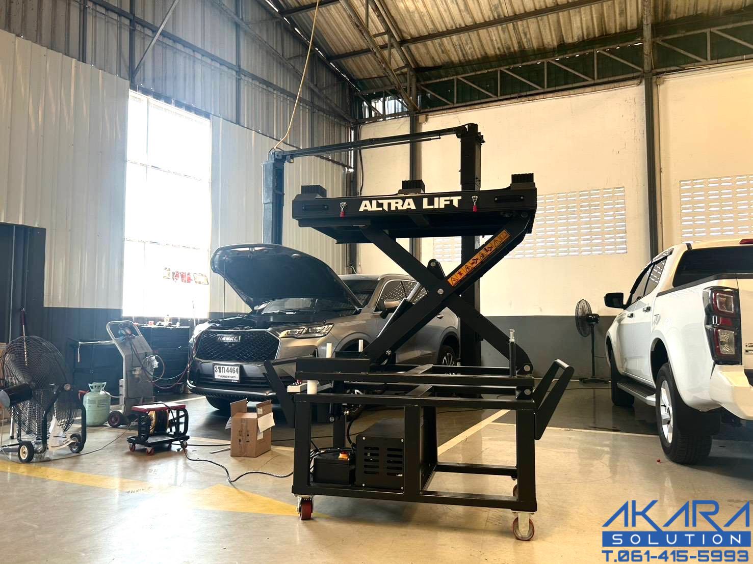 ⚡️ #ลิฟท์ยกแบตเตอรี่รถยนต์ไฟฟ้า #ALTRA รุ่น EBL1500 ⚡️ ️ ทำงานด้วยระบบไ ...