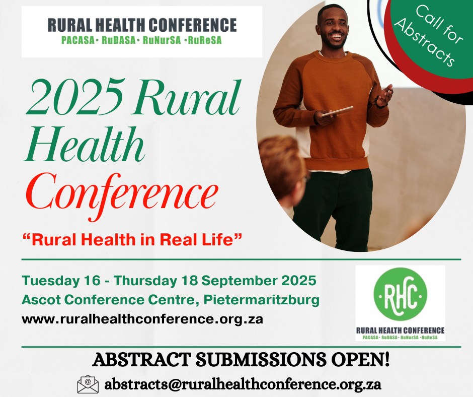 Rural - The call for abstracts for the 2025 Rural Health Conference is ...
