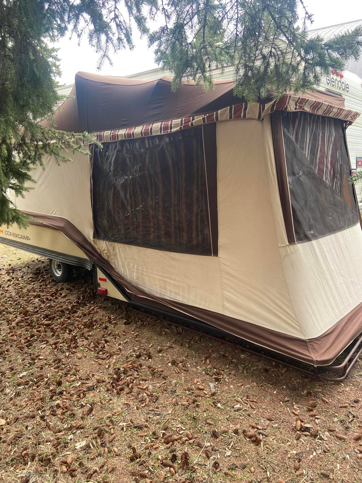 baldachin zelt garten Partyzelt für den Hof, wetterfest, Outdoor-Baldachin für Picknick, einfach aufzubauen, Camping-Zubehör für Hof, Garten, Garage, Cofferdam, Garage Sport & Freizeit Kühltaschen Bitte Länge wählen:450cm Party Tent Yard Canopy
