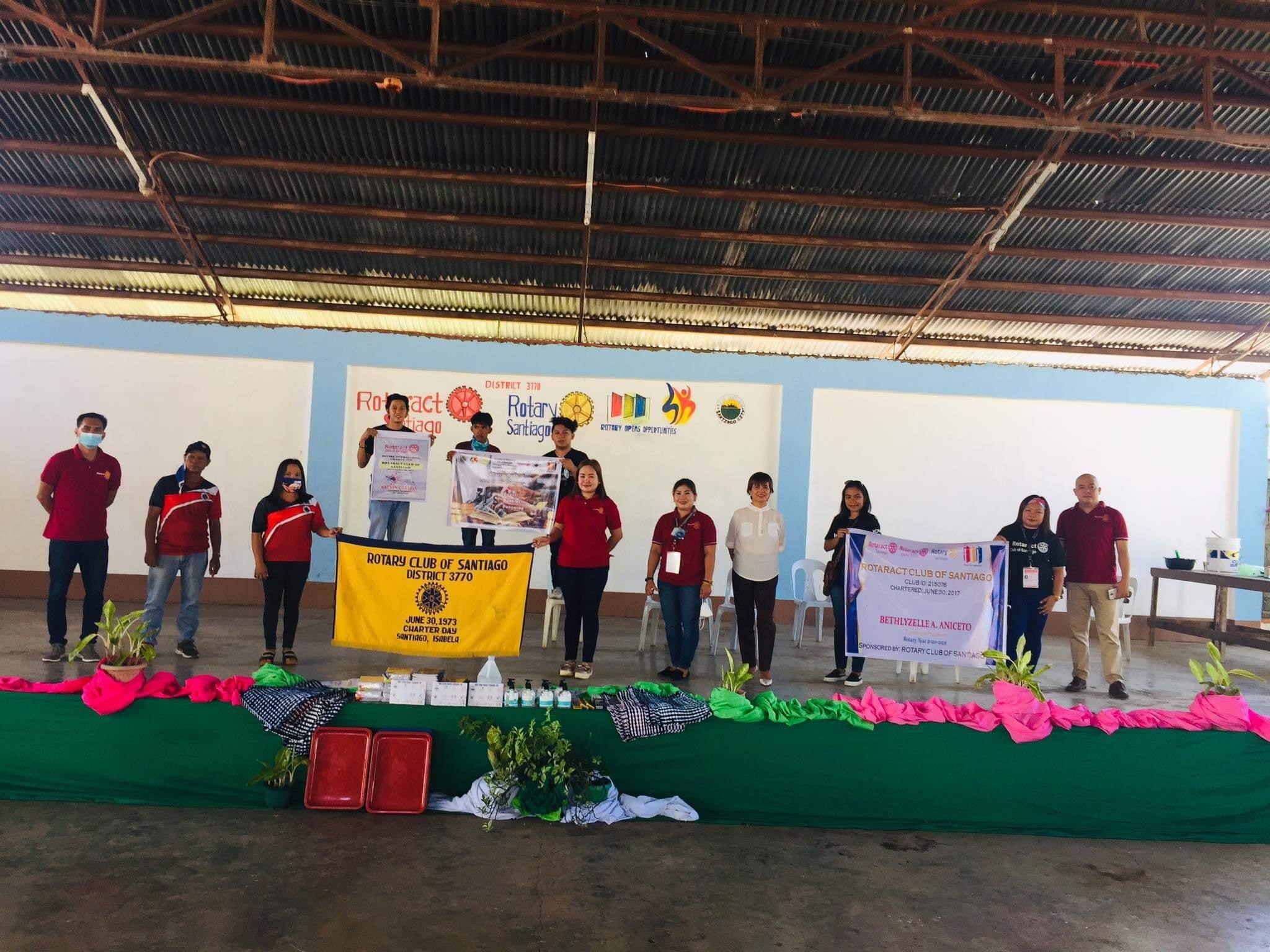 Barangay - The Rotaract Club of Santiago headed by Madam Bethlyzelle ...