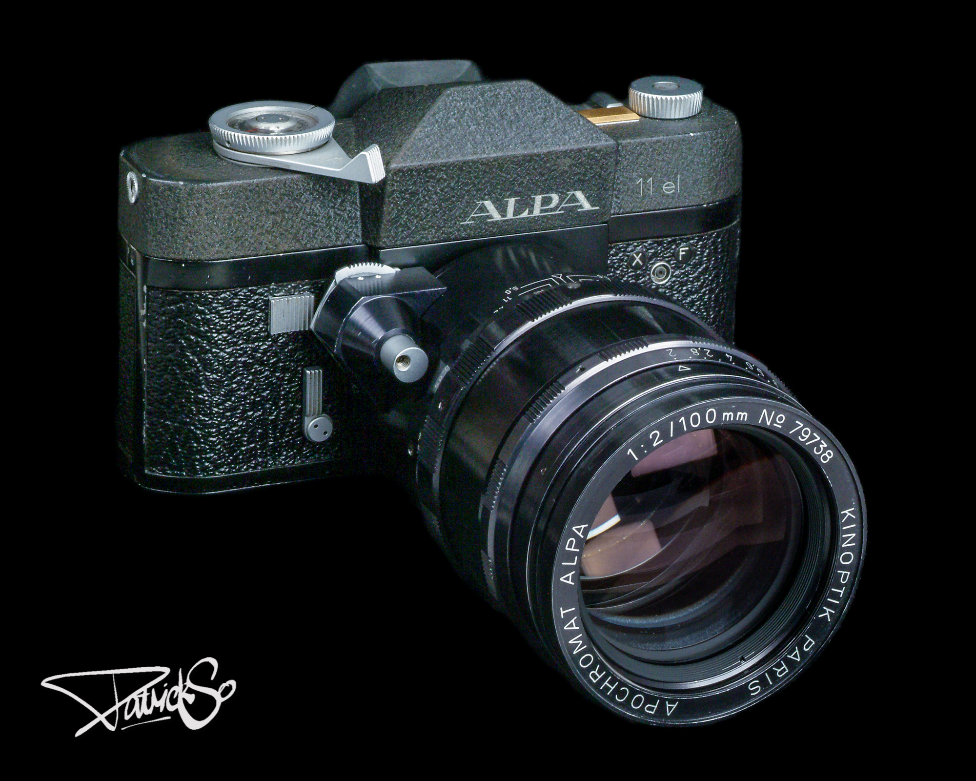 ALPA 11el 　レンズはオマケ Alpa 11el camera with Kinoptik Apochromat 100mm lens