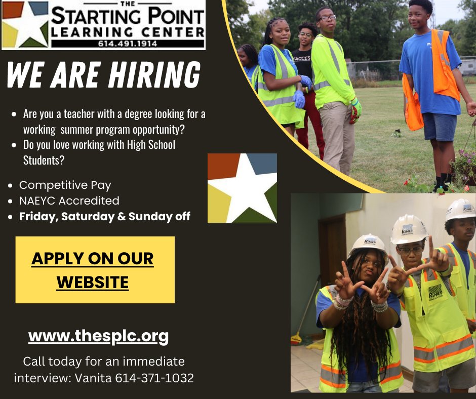 Starting Point Learning Center | Columbus OH