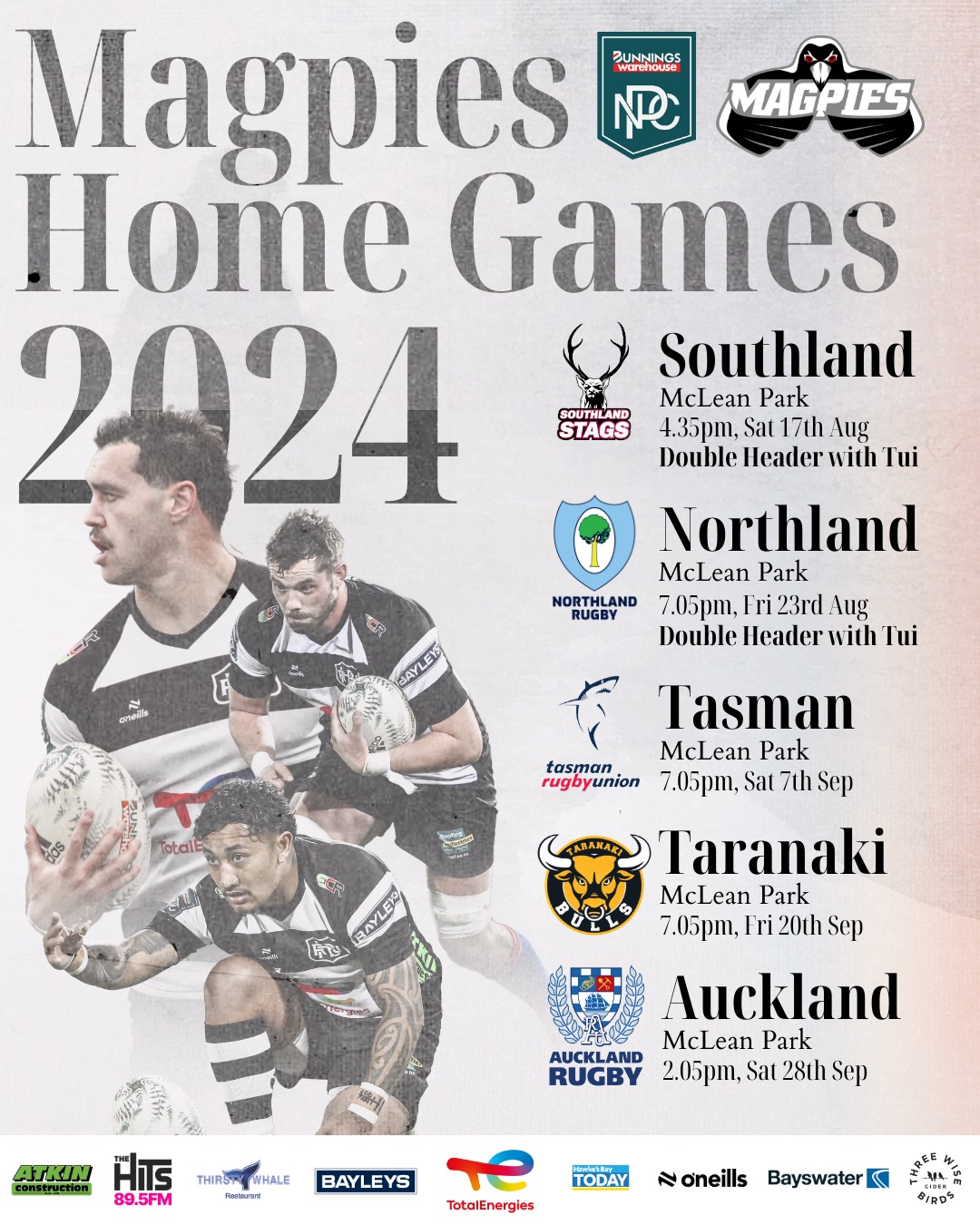 Hawkes - Bring on 2024! Take another look at our home games for 2024 ...