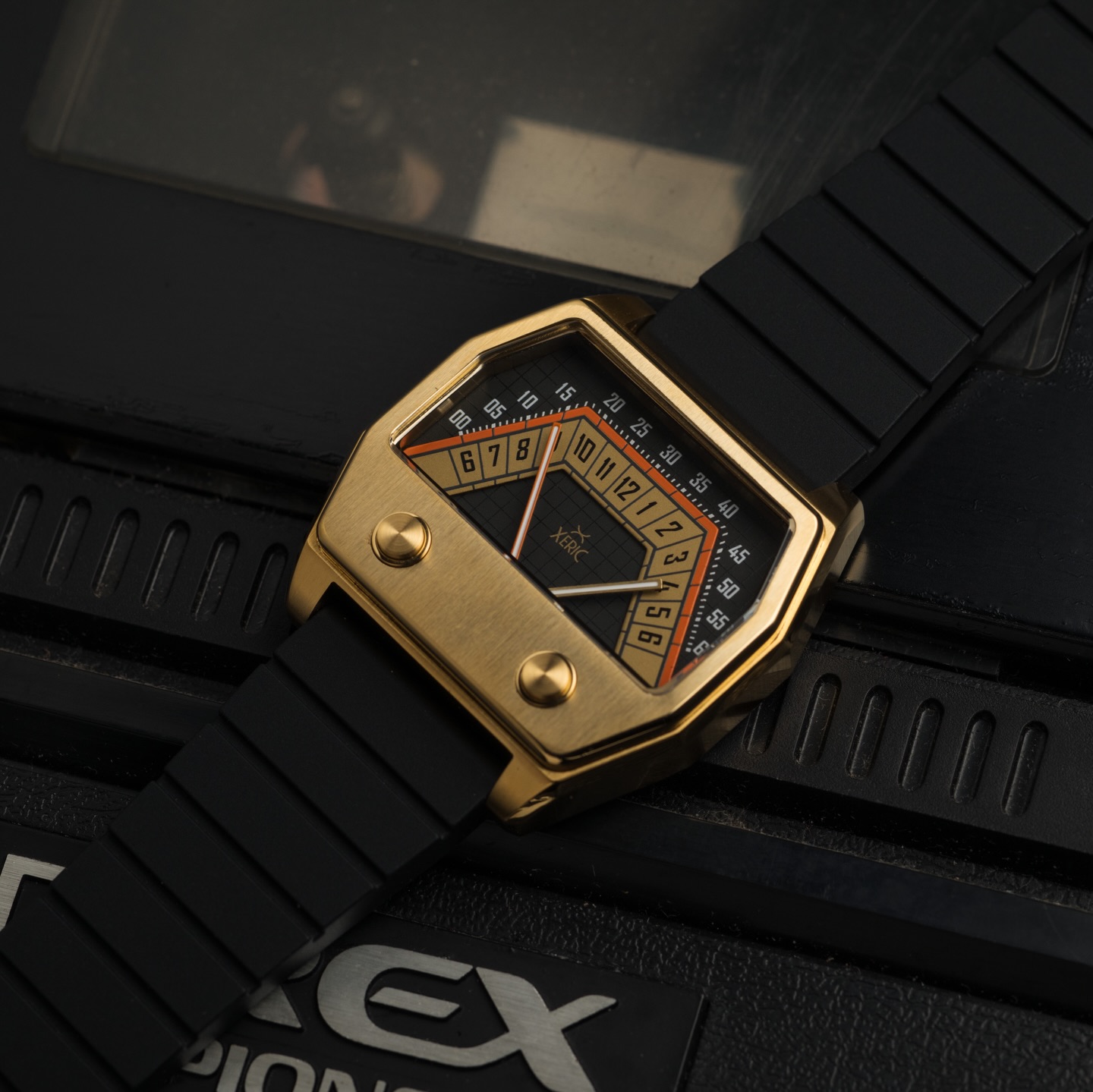 Limited Edition Dz7385 Diesel Watch The Volta Double Retrograde