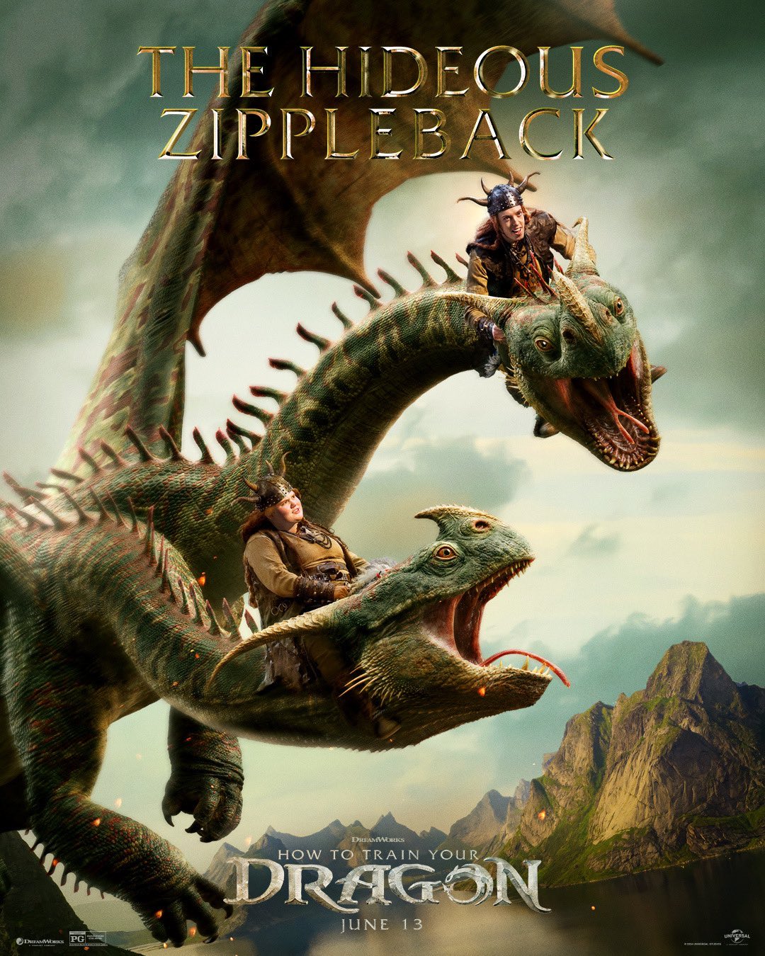 Cine Updates - New posters for the live-action How to... | Facebook