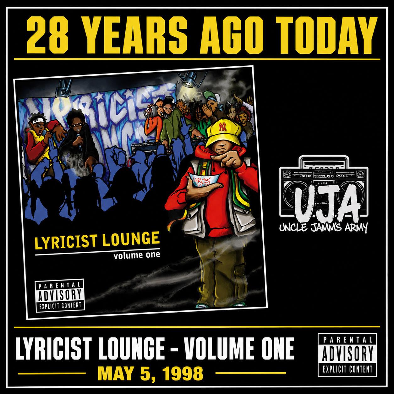 Lyricist Lounge Volume One: A time capsule of 90