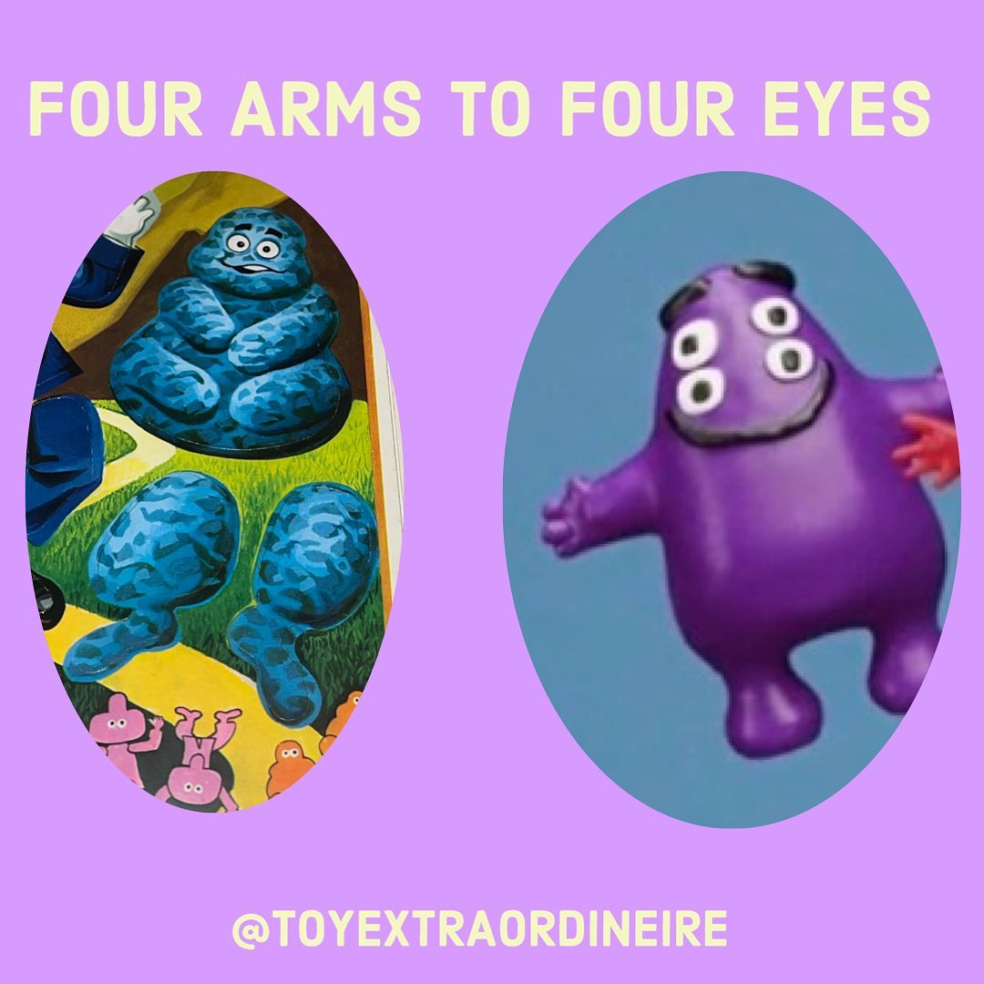 Nightmare Star Wars customs of Grimace and Ronald McDonald