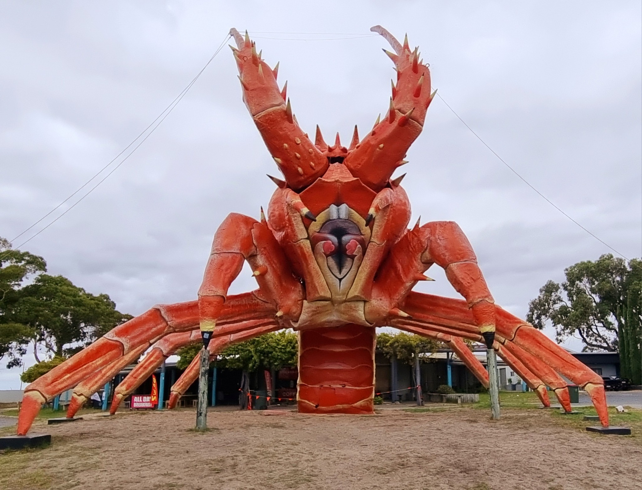 Larry the lobster, a 17 metre tall Australian landmark