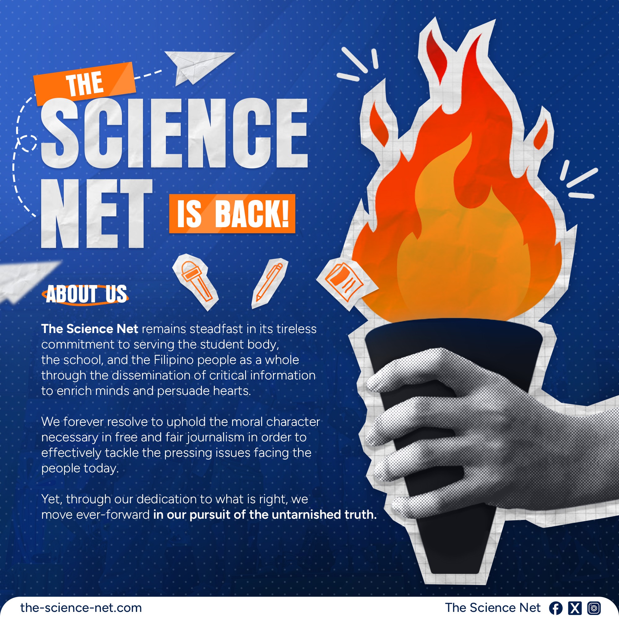 The Science Net - Like a Phoenix rising from the ashes,...