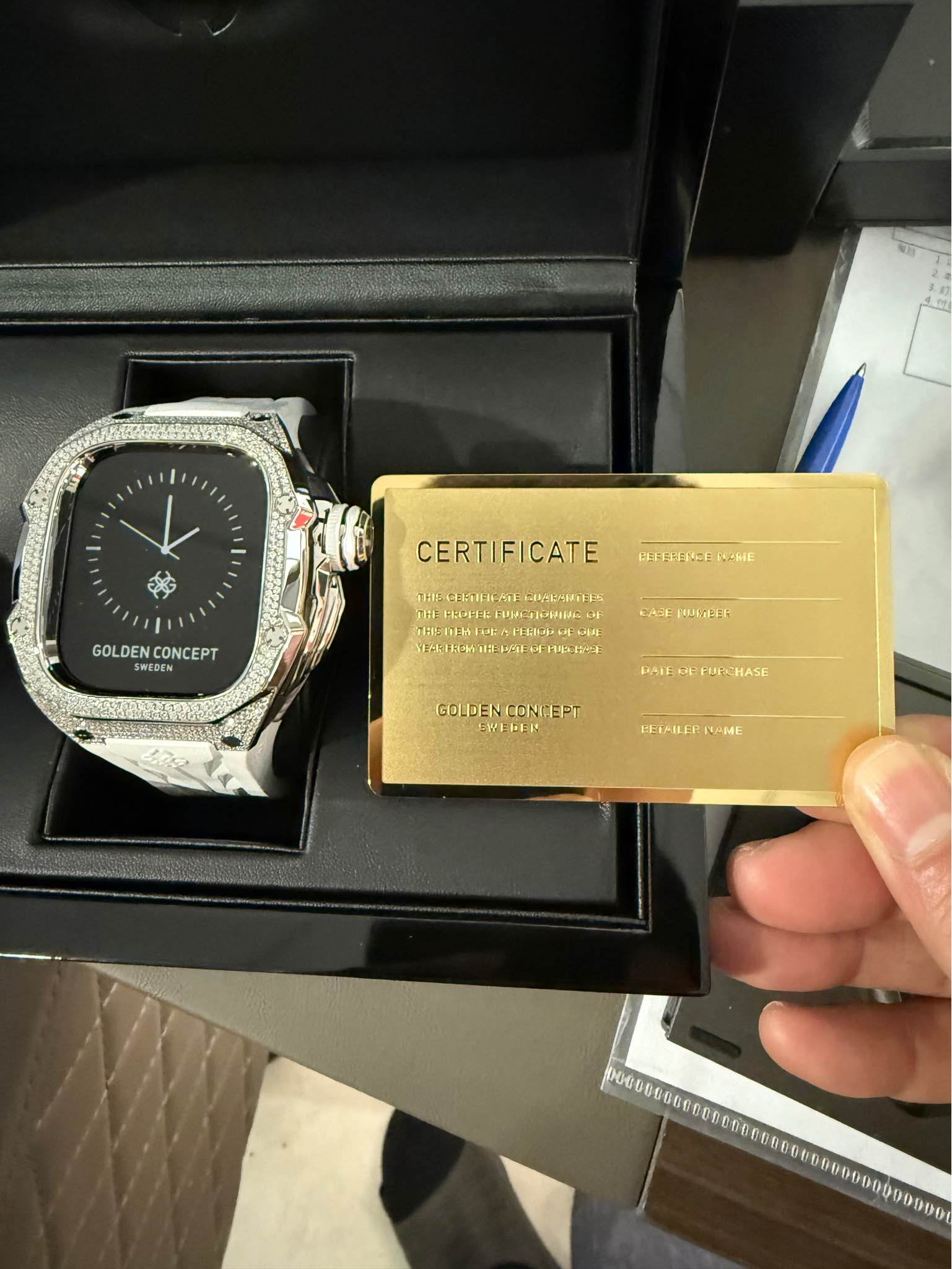 售apple ultra 2 Golden Concept Apple Watch Case / RSTIII49 