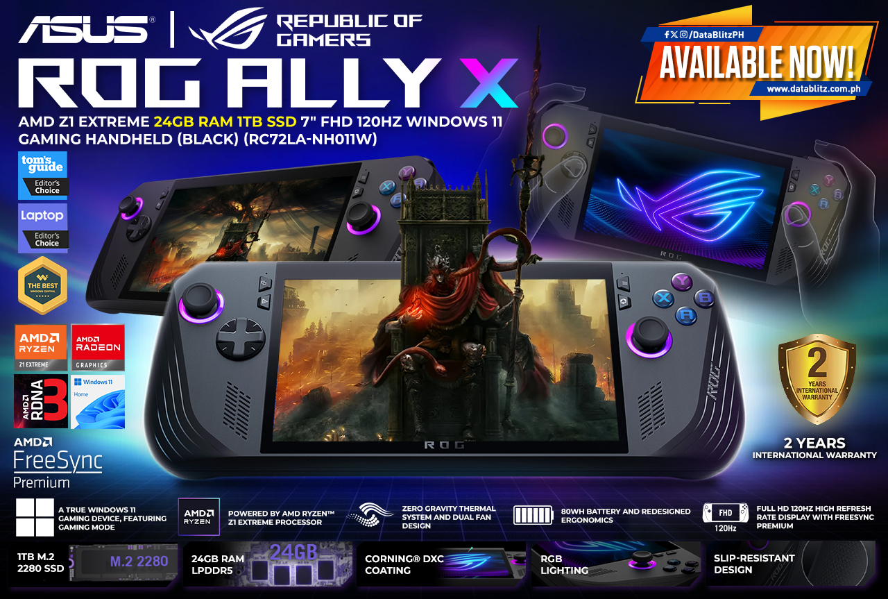 EXPAND YOUR GAMING SENSES! ???️ Asus ROG Ally X AMD Z1 Extreme 