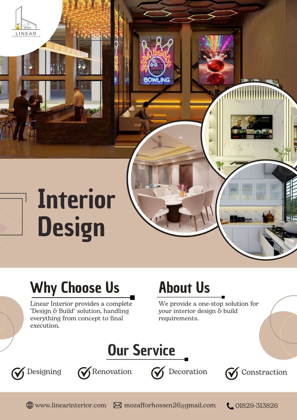 Linear Interior - Design & Build | Chittagong