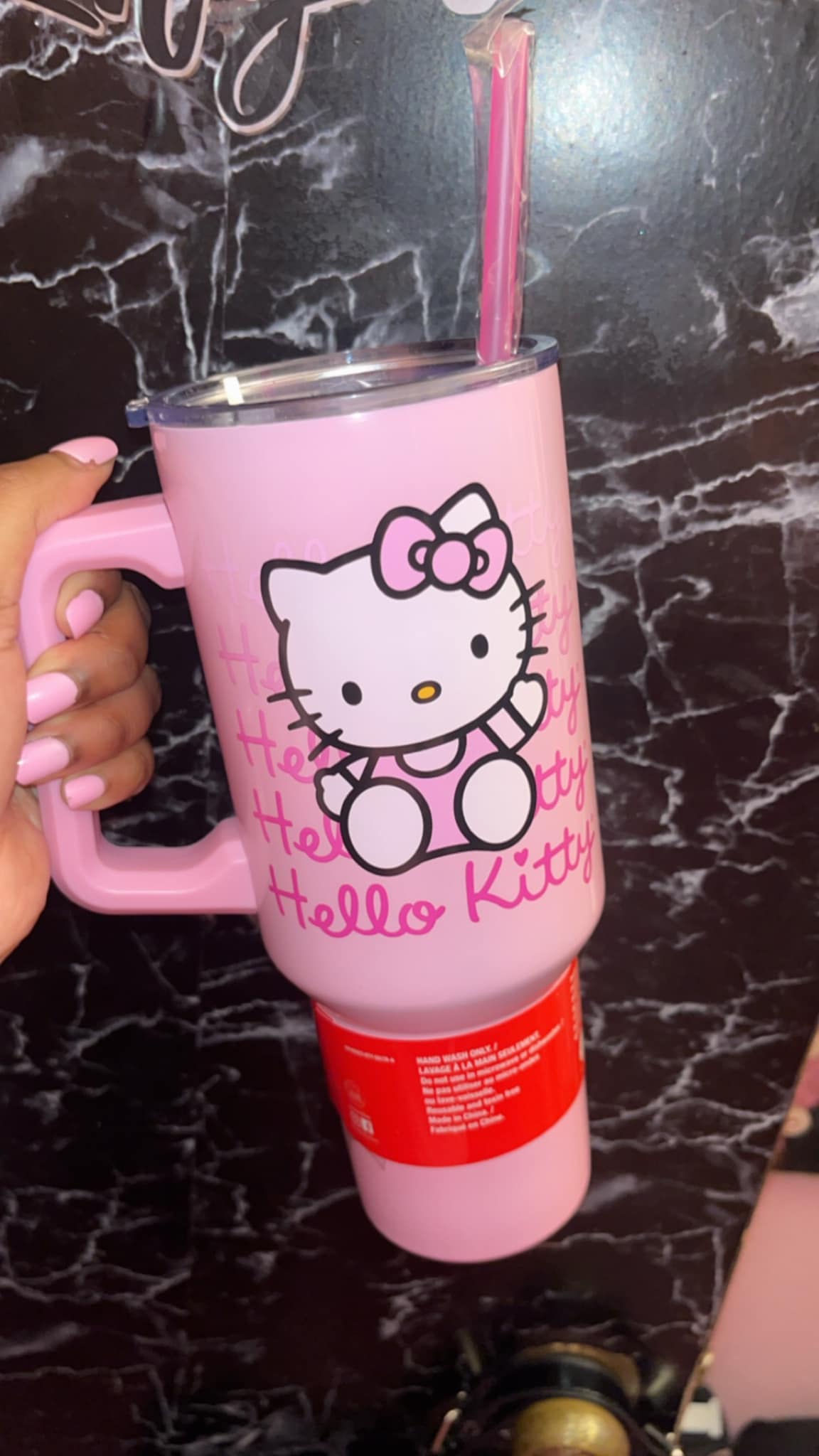 Somabito ソマビト10th Anniversary Tumbler The #HelloKittyCafe 10th Anniversary glass tumbler is here and
