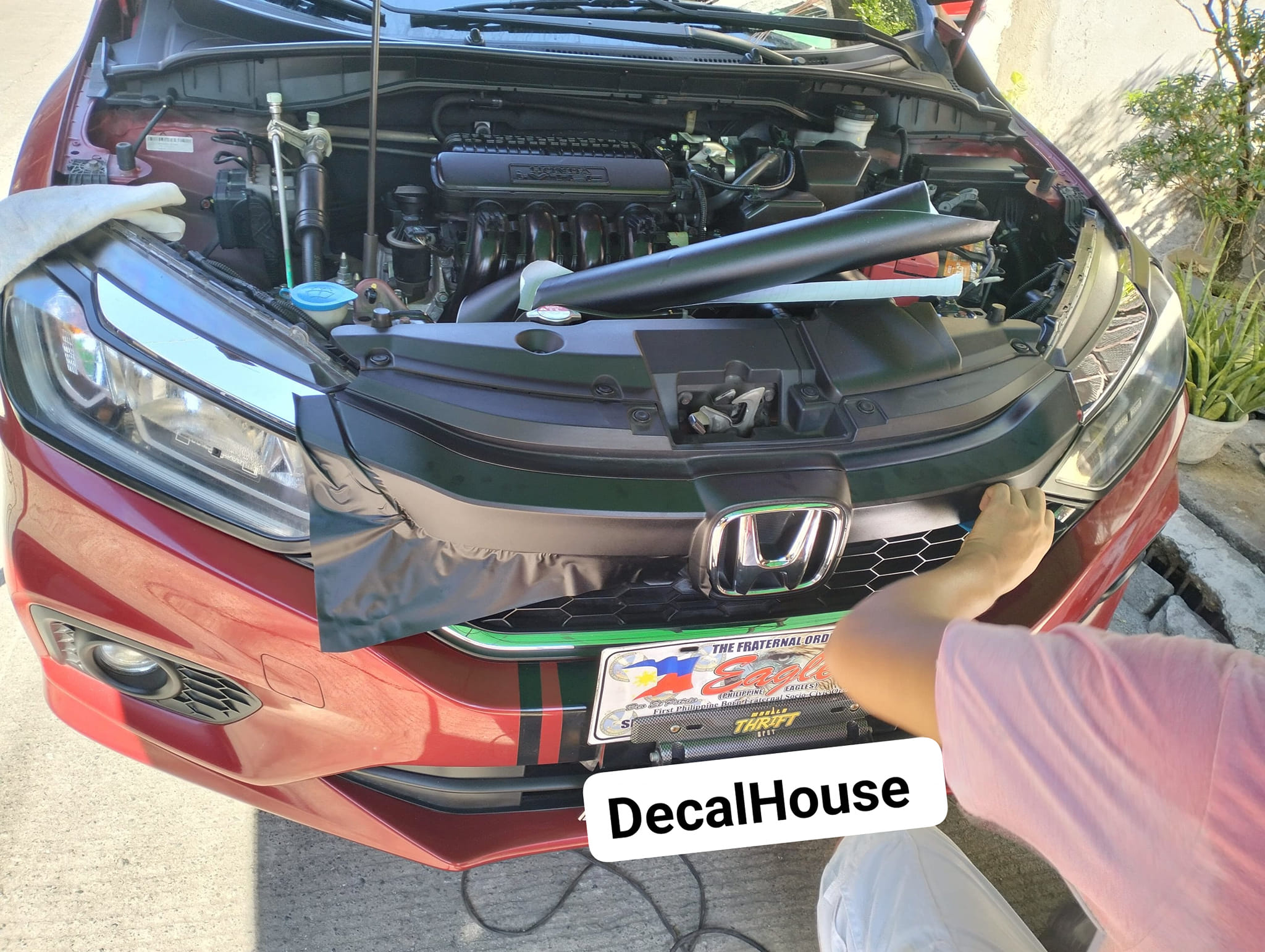 HONDA CITY DONE... - Decal House Customized Stickers