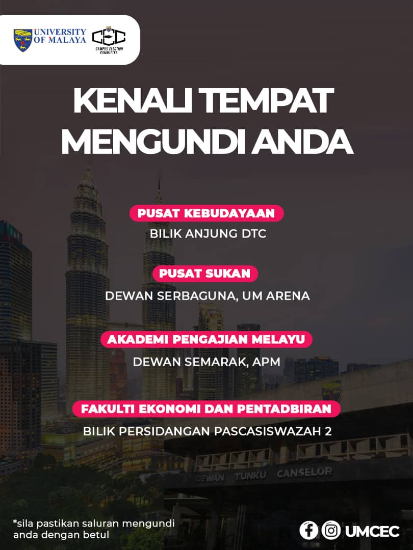 S University Of Malaya Campus Election Committee Umcec Facebook