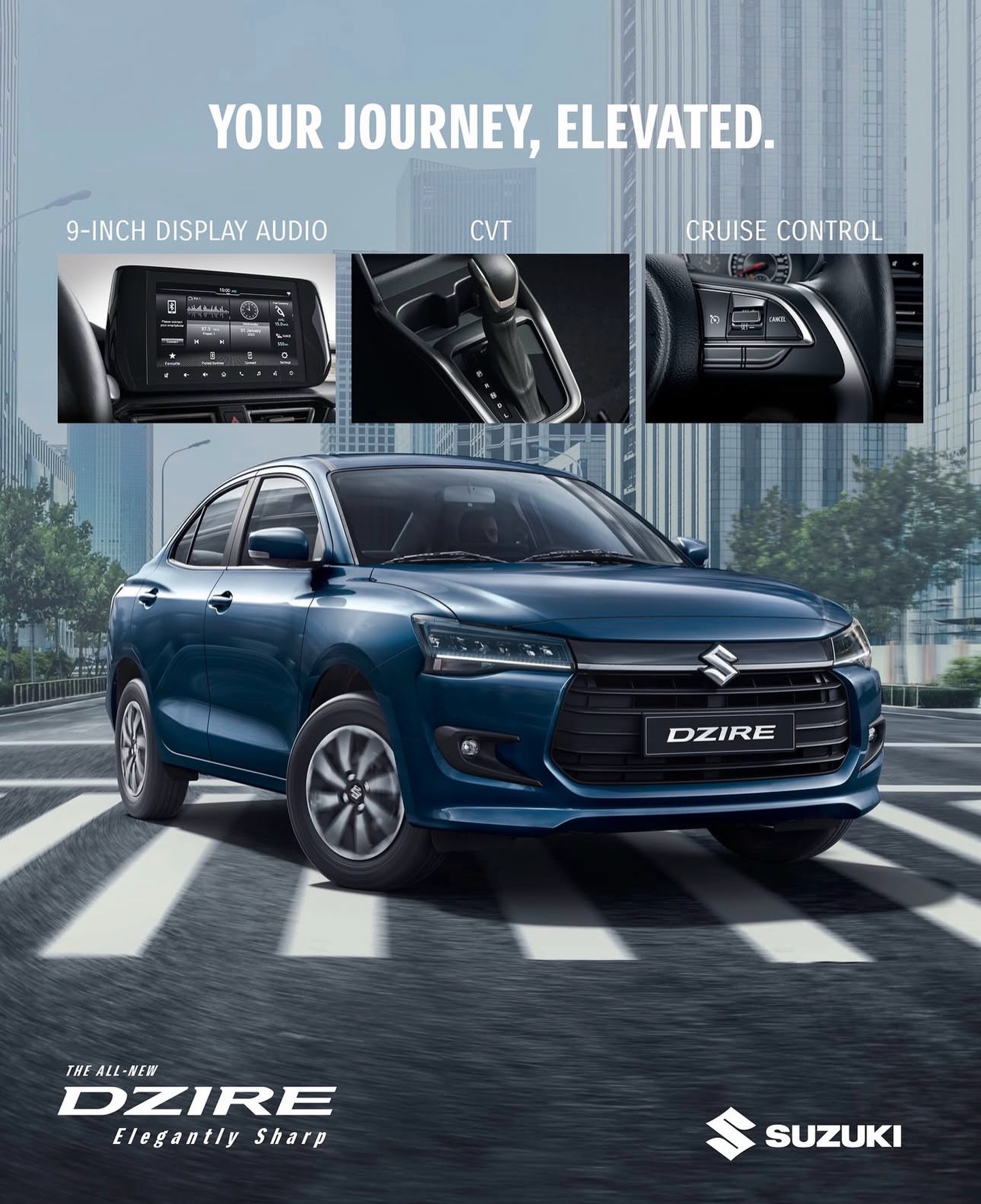 City streets, smooth drives, and smart tech all in one sleek sedan