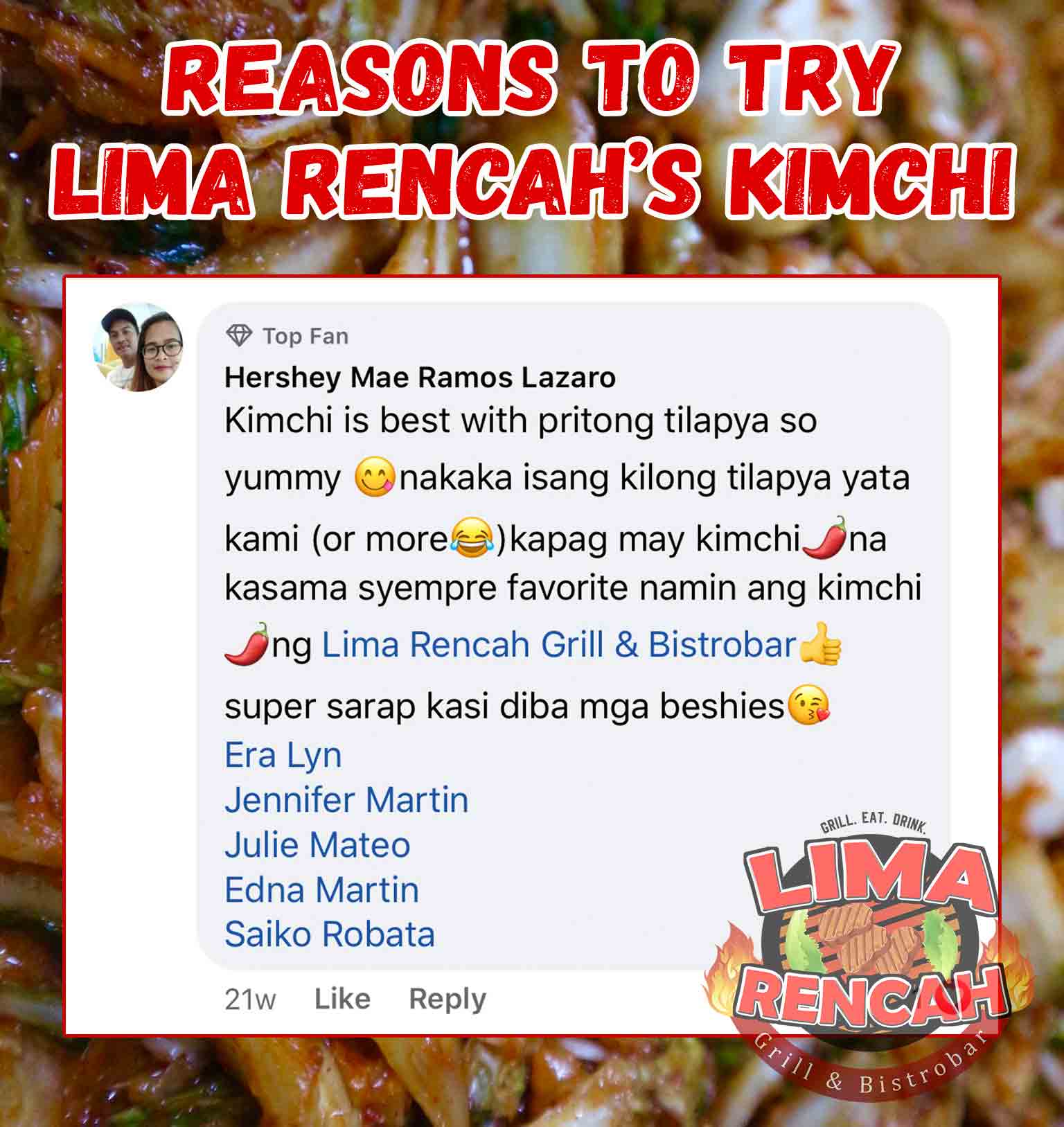 Lima Rencah... - Lima Rencah Samgyup & Family Restaurant