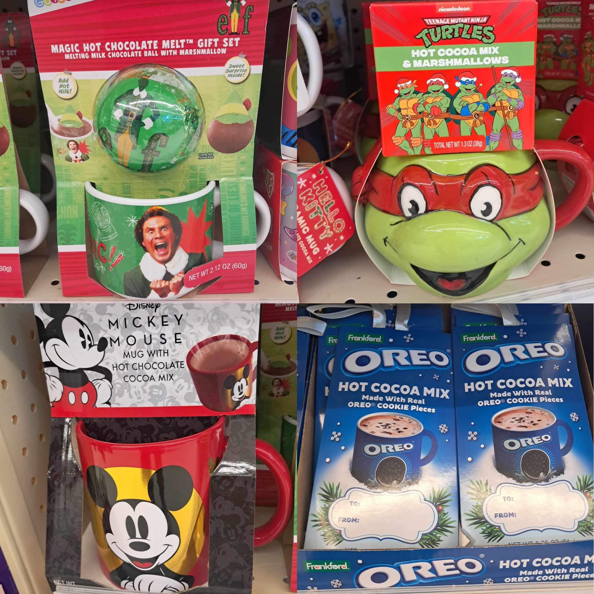 I'm gonna need that Ninja Turtle cup😅 The Oreo Hot Cocoa Mix