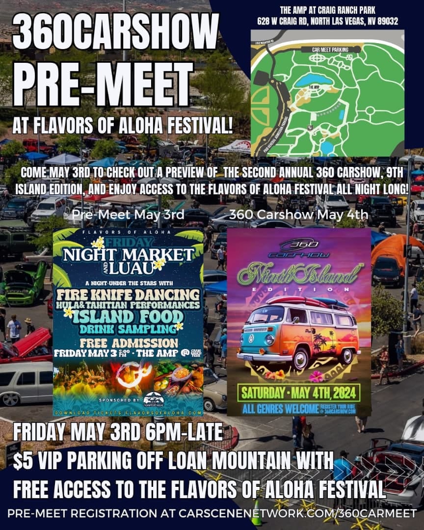 Las Vegas Car Meets ™ | @everyone Roll in for a @360carshow pre-meet on ...