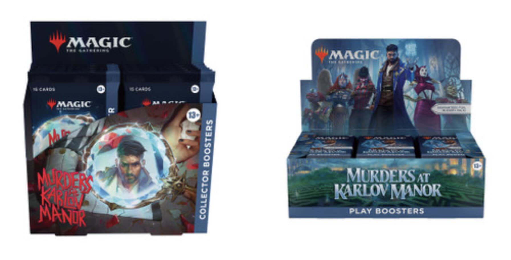 karlov manor collector booster box Murders at  Mox Boarding House Play Boosters are the ideal booster for the play environmentespecially Limited format events 3x Murders at Karlov Manor