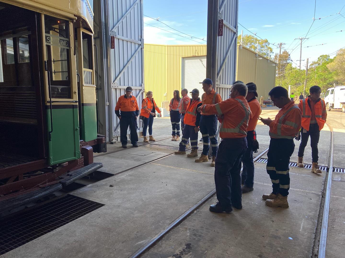 It was an honour for us to give... - Sydney Tramway Museum