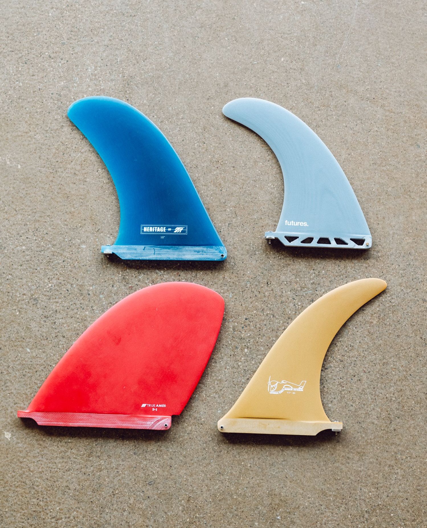JJ Wessels designed this fin to be a combination of pivot and rake