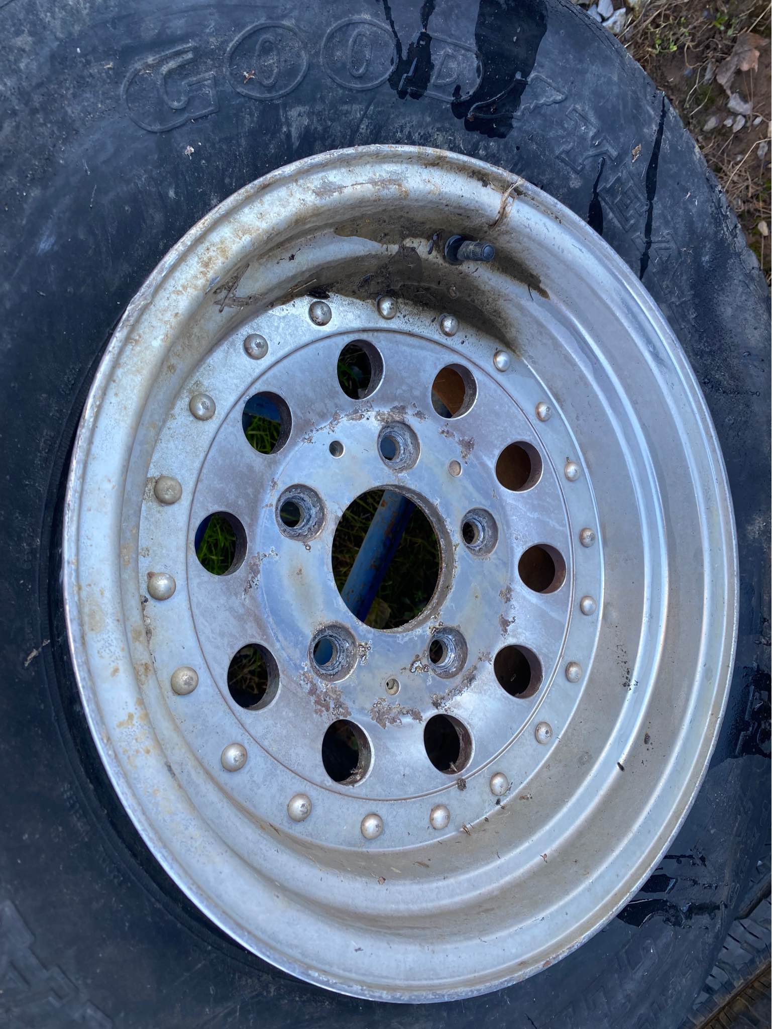 1980-90s f150 bronco aluminum wheels rims bricknose dentside 15” 5 on 5 ...
