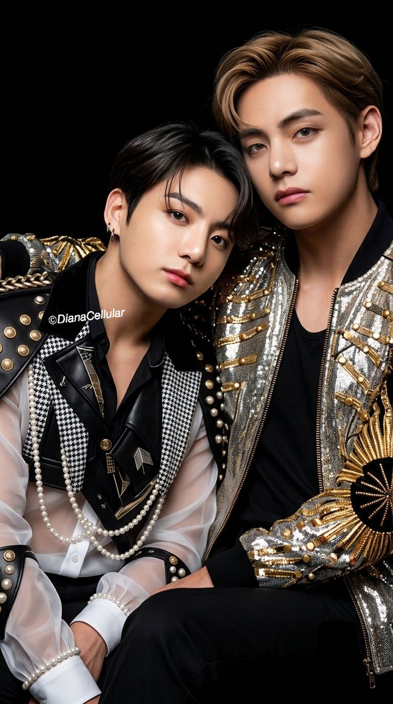 BTS members Jungkook and Taehyung match energies