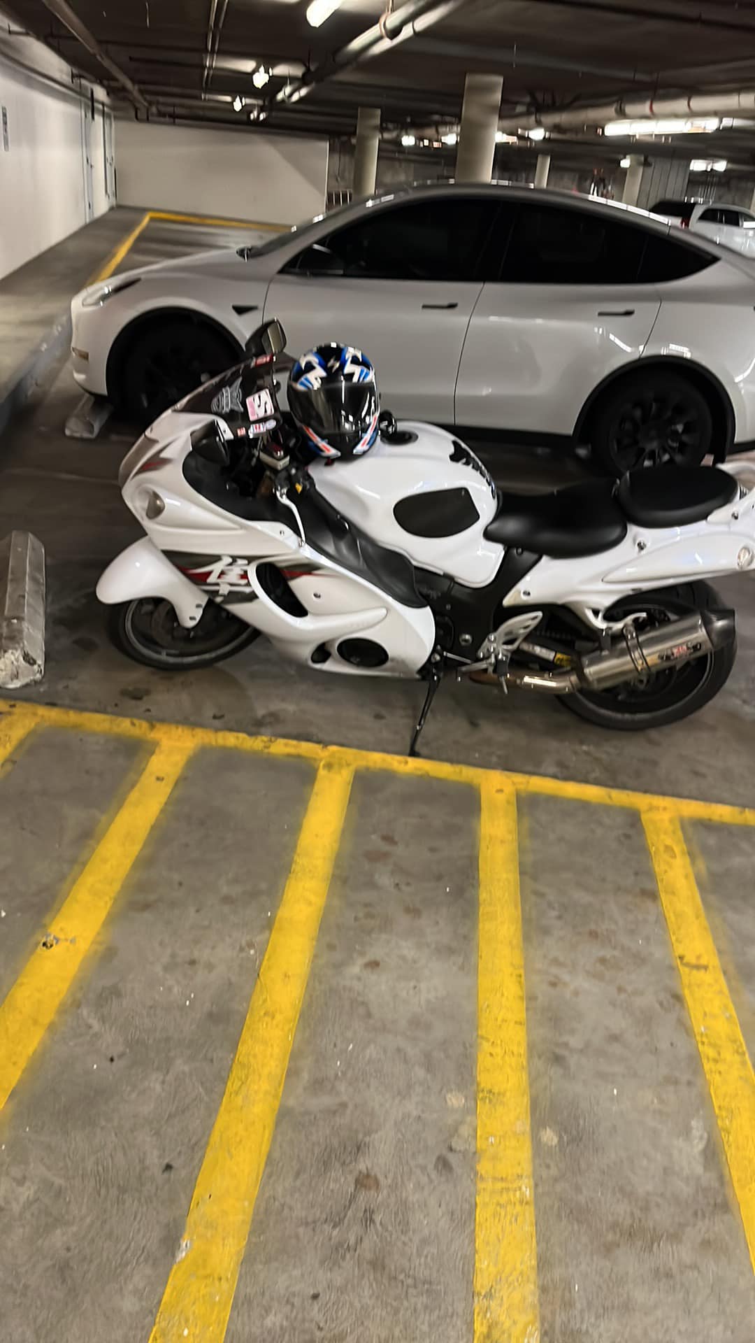Wait till you hear how many miles she put on her Suzuki Hayabusa! 😮