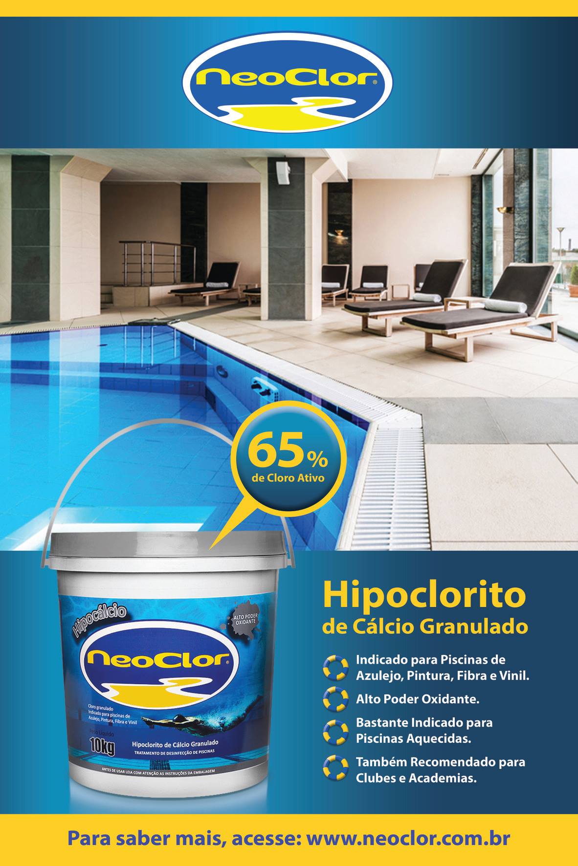 Neoclor - Neoclor Tablete Triaction Produto 3 em 1, com efeito do cloro ...