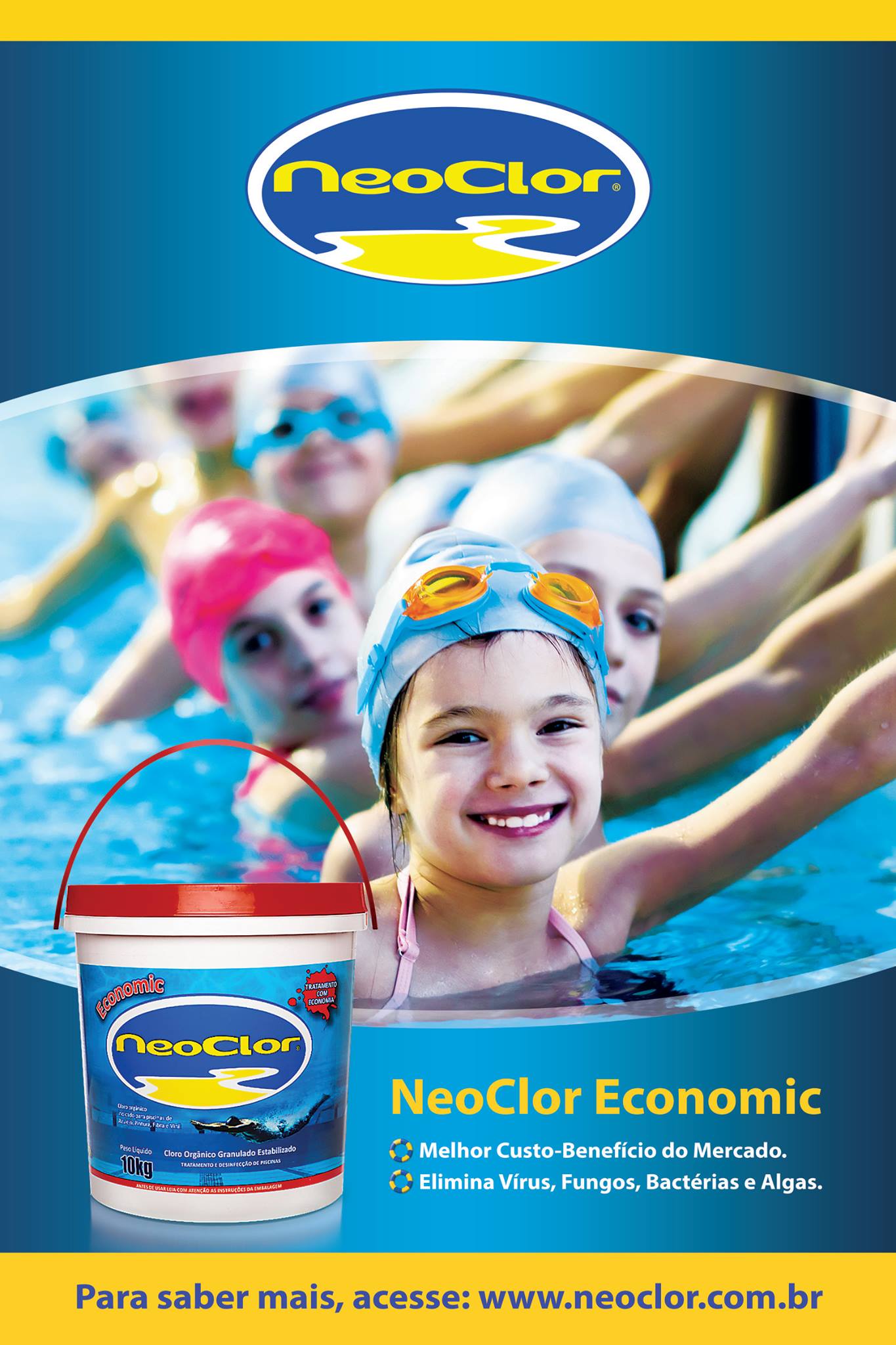 Neoclor - Neoclor Tablete Triaction Produto 3 em 1, com efeito do cloro ...