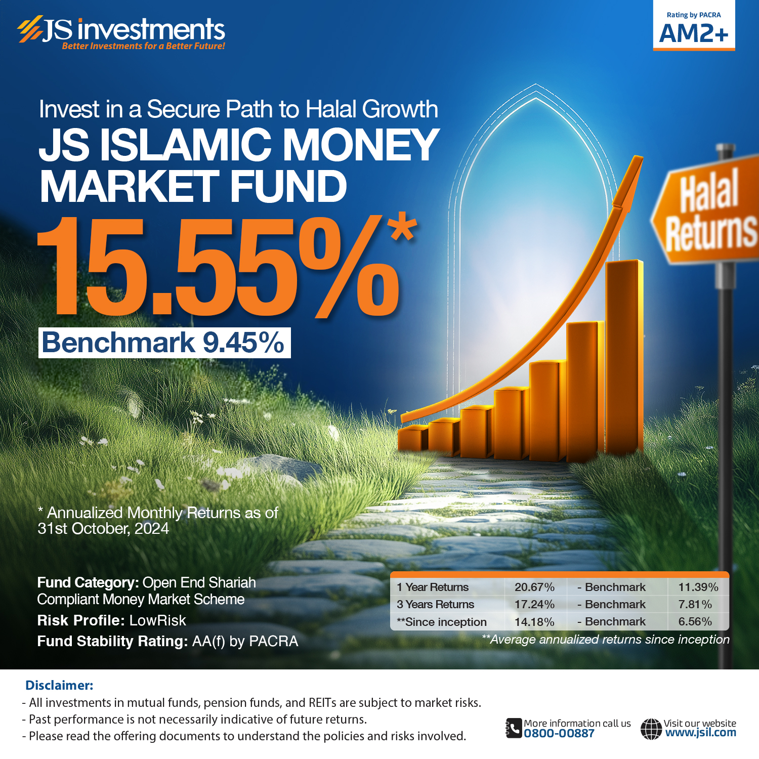 JS Investments - JS Islamic Money Market Fund offers a... | Facebook