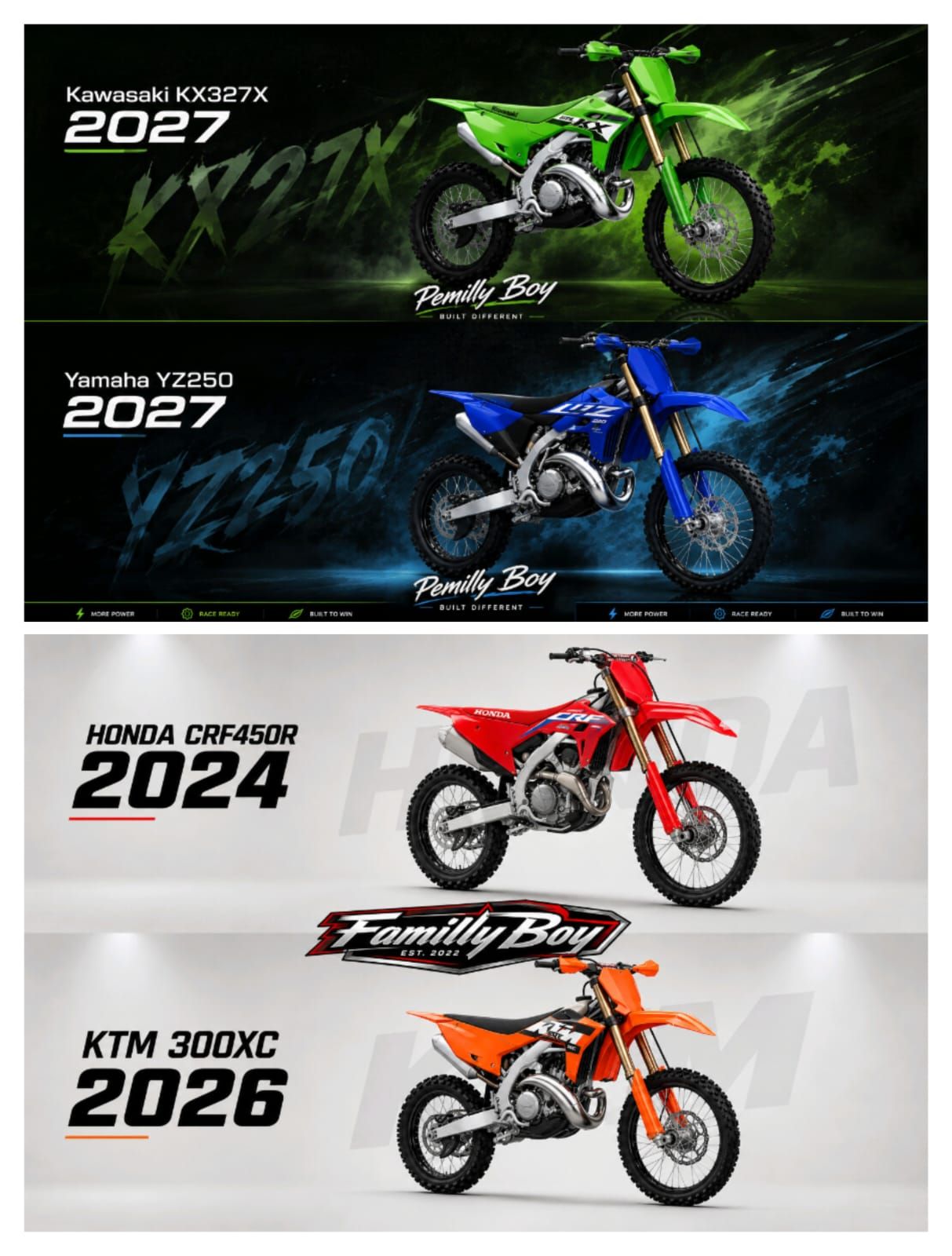 Kawasaki vs Yamaha vs Honda vs KTM 🔥 You Can Only Pick ONE! Four