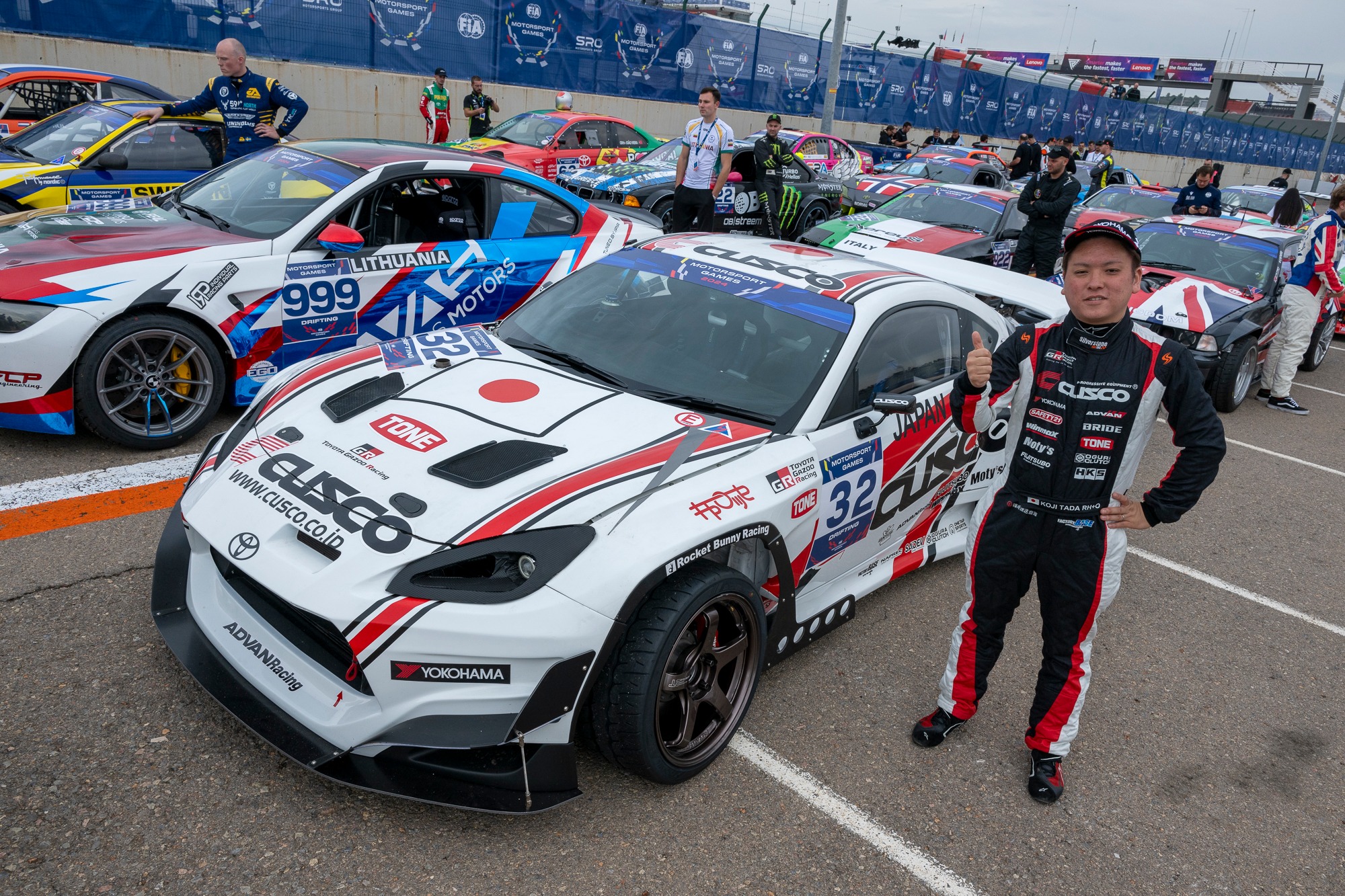 Cusco - FIA Motorsport Games JAF TEAM JAPANドリフトチーム...