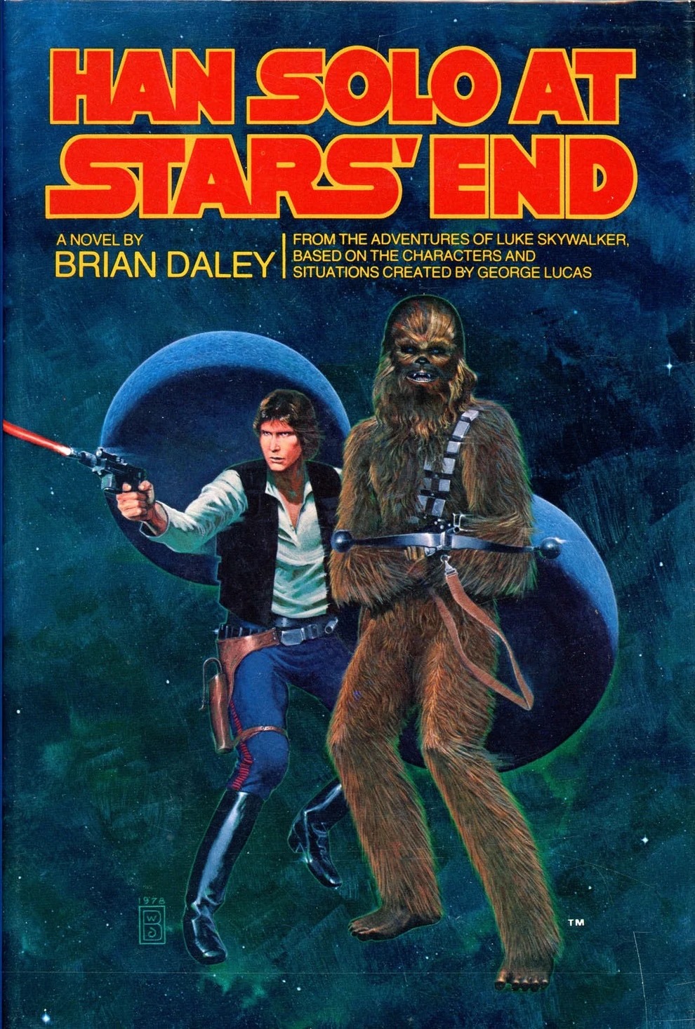 1979 初版 STAR WARS HAN SOLO AT STARS' END Han Solo At Stars' End